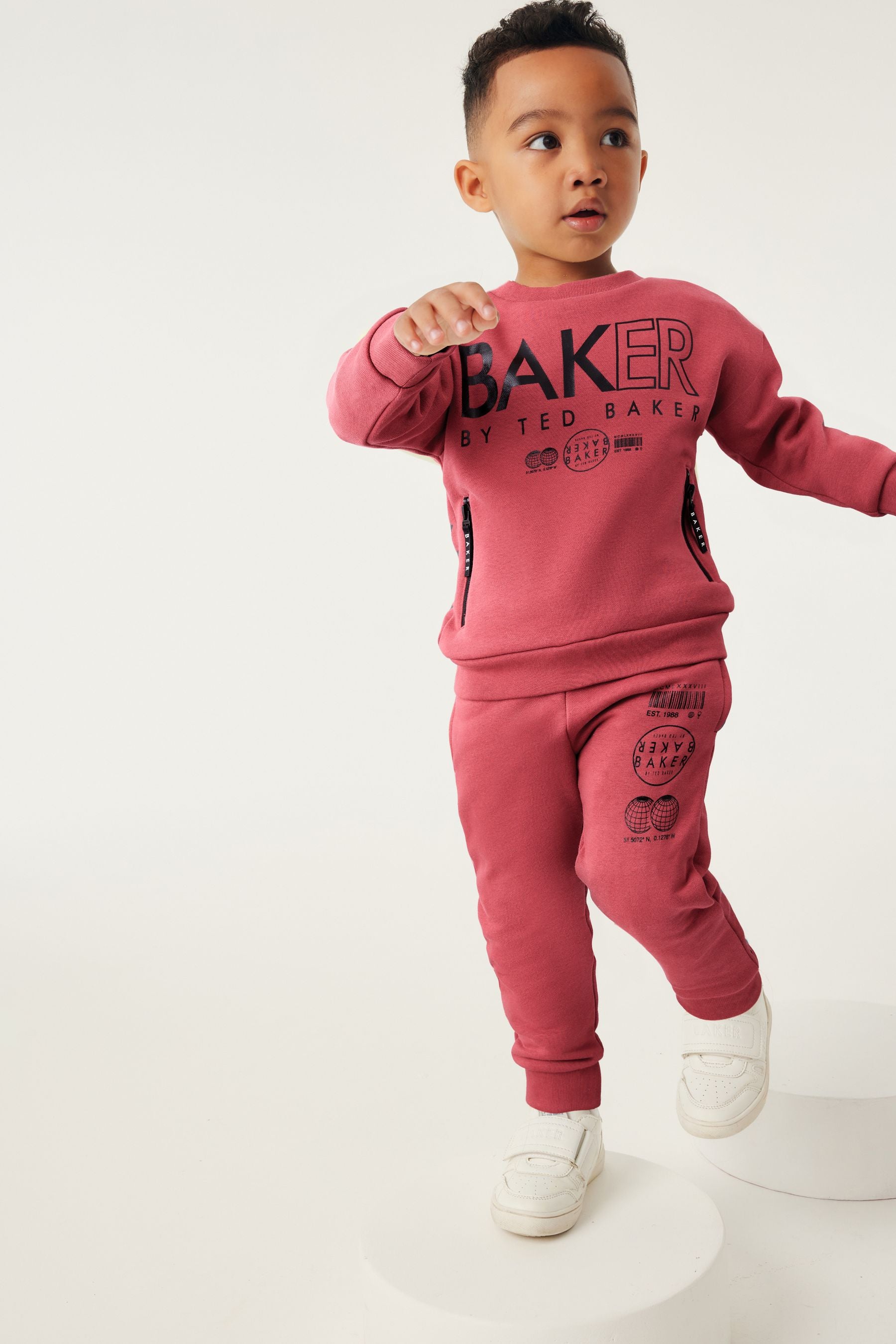 Baker by Ted Baker (0-6yrs) Letter Sweater and Jogger Set