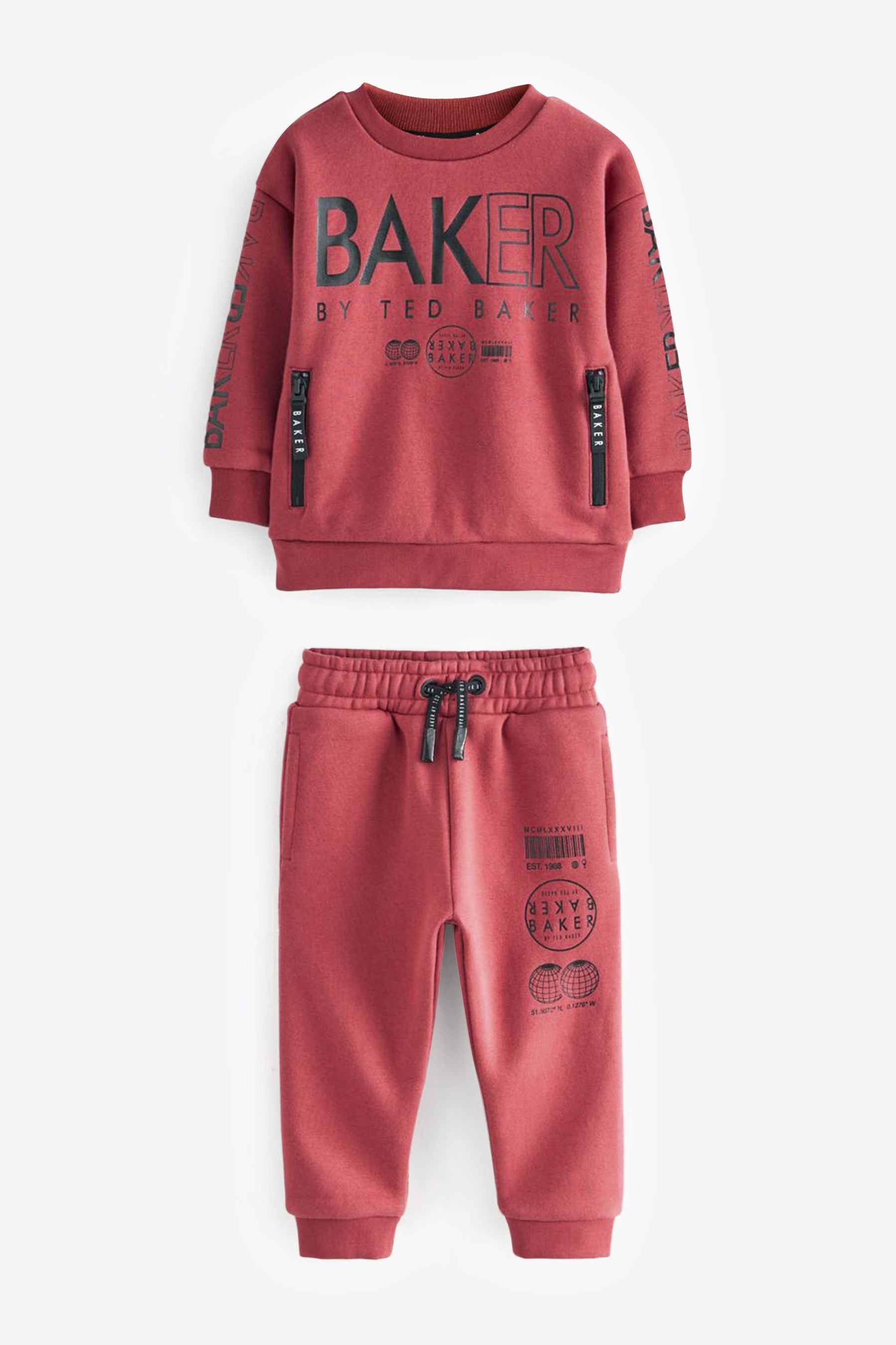 Baker by Ted Baker (0-6yrs) Letter Sweater and Jogger Set