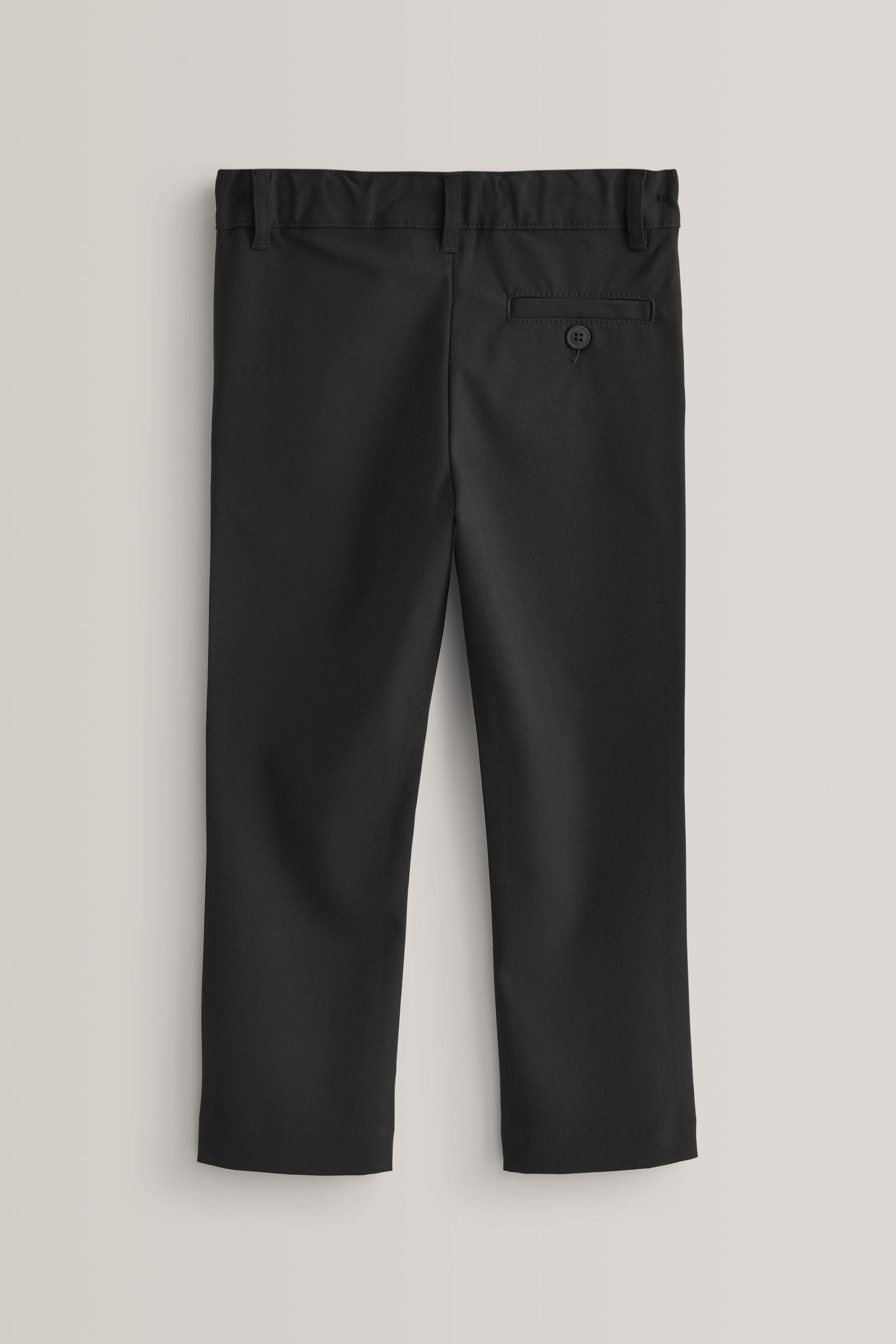 Black Slim Waist School Formal Stretch Skinny Trousers (3-17yrs)