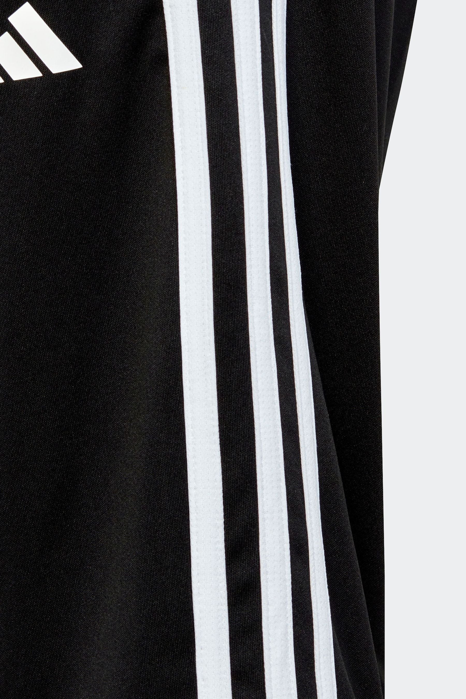 adidas Black White Sportswear Junior Train Essentials AEROREADY 3-Stripes Regular-Fit Shorts