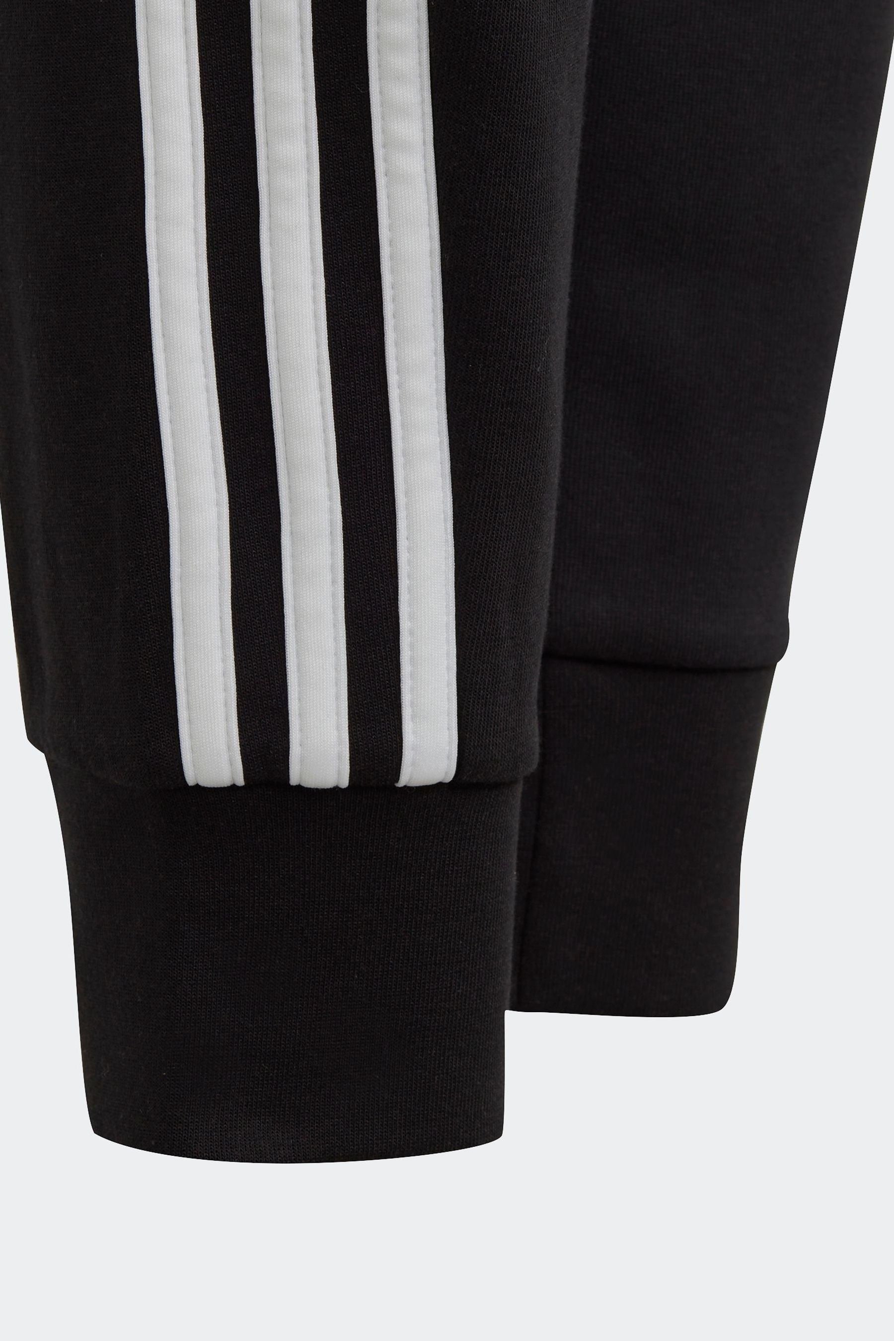 adidas Black Future Icons 3-Stripes Cotton Joggers