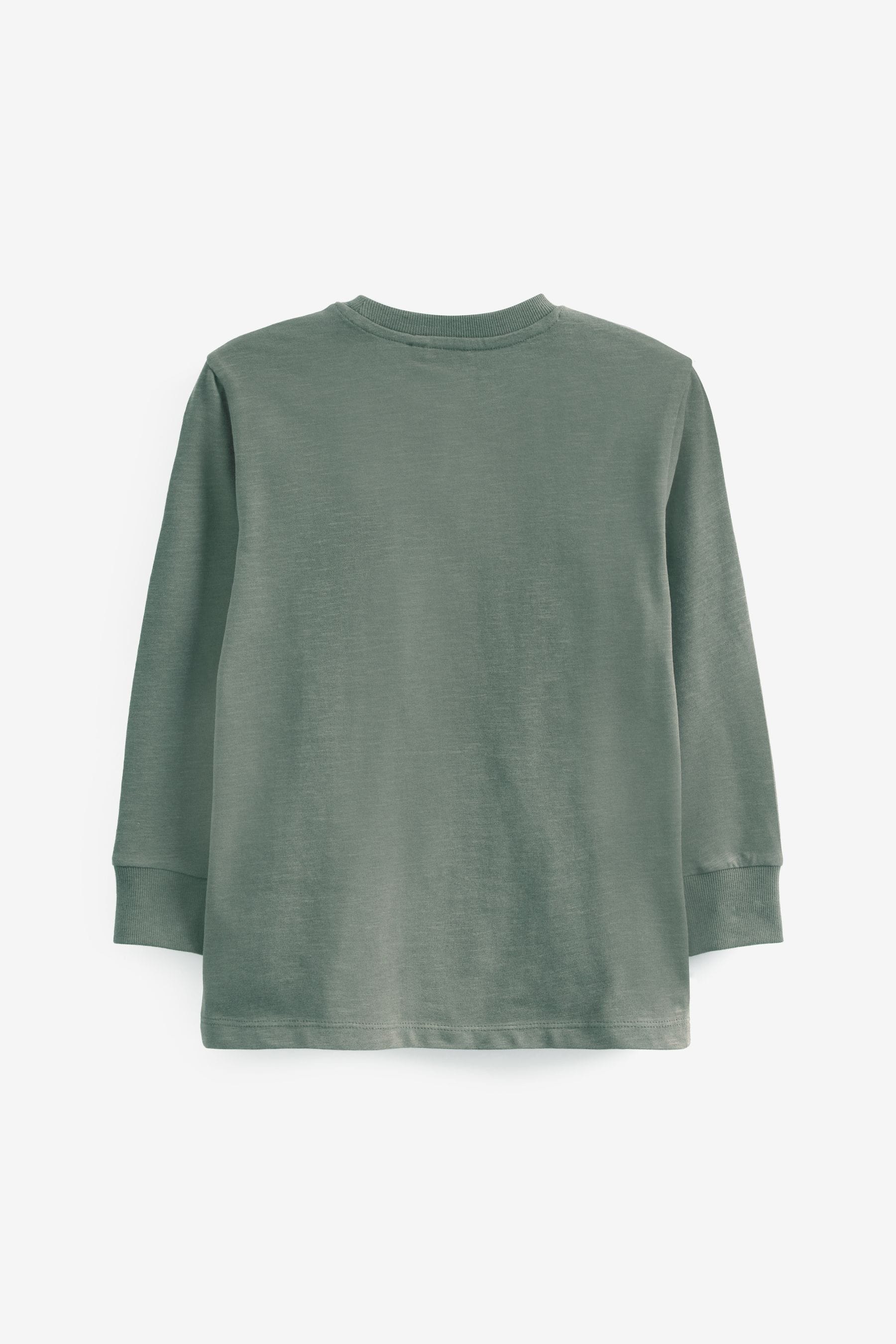 Green Mineral Long Sleeve Cosy T-Shirt (3-16yrs)