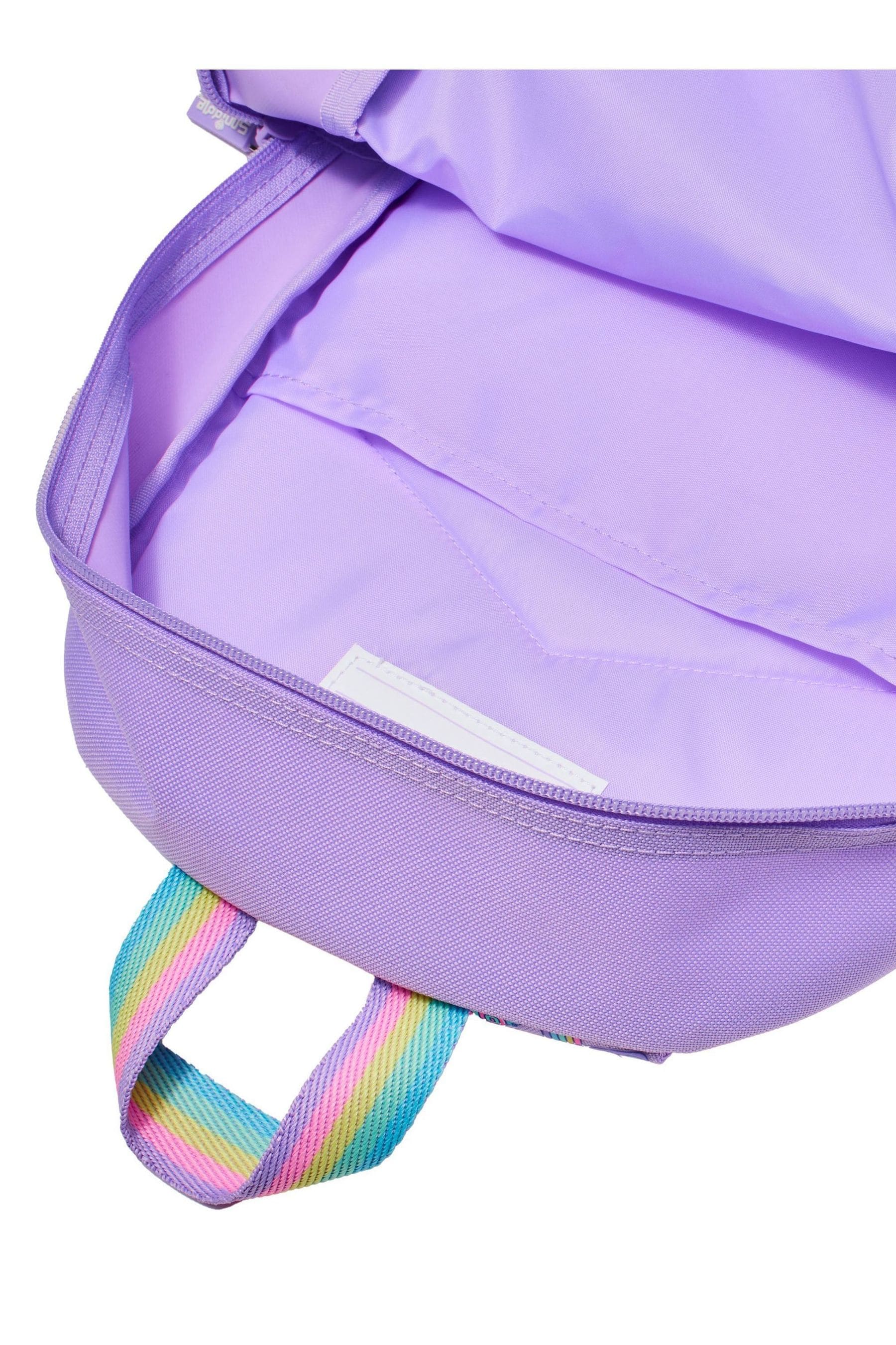 Smiggle Purple Junior Lets Play Character Backpack