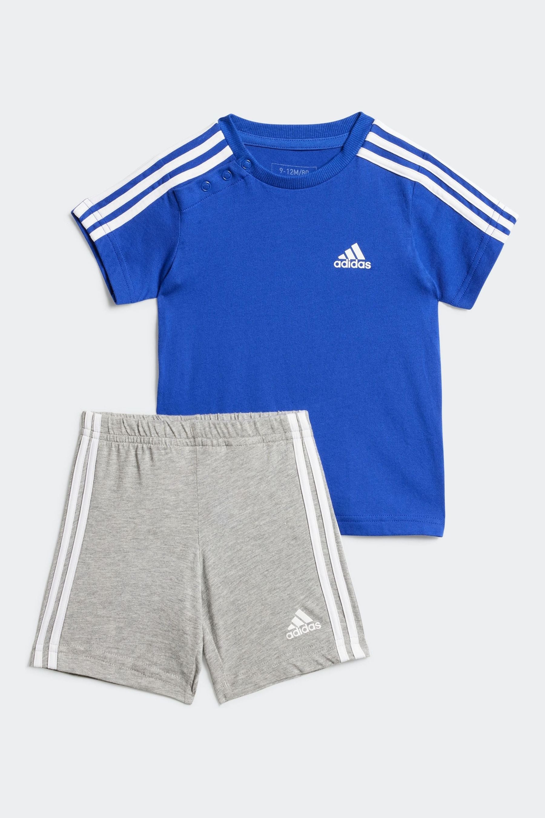 Blue/Grey adidas Essentials Sport Set