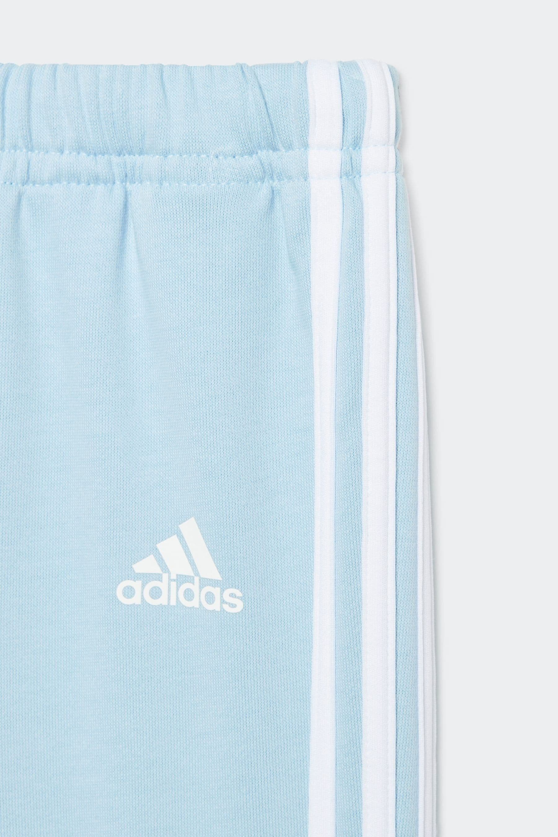 adidas Blue Sportswear Badge Of Sport French Terry Tracksuit