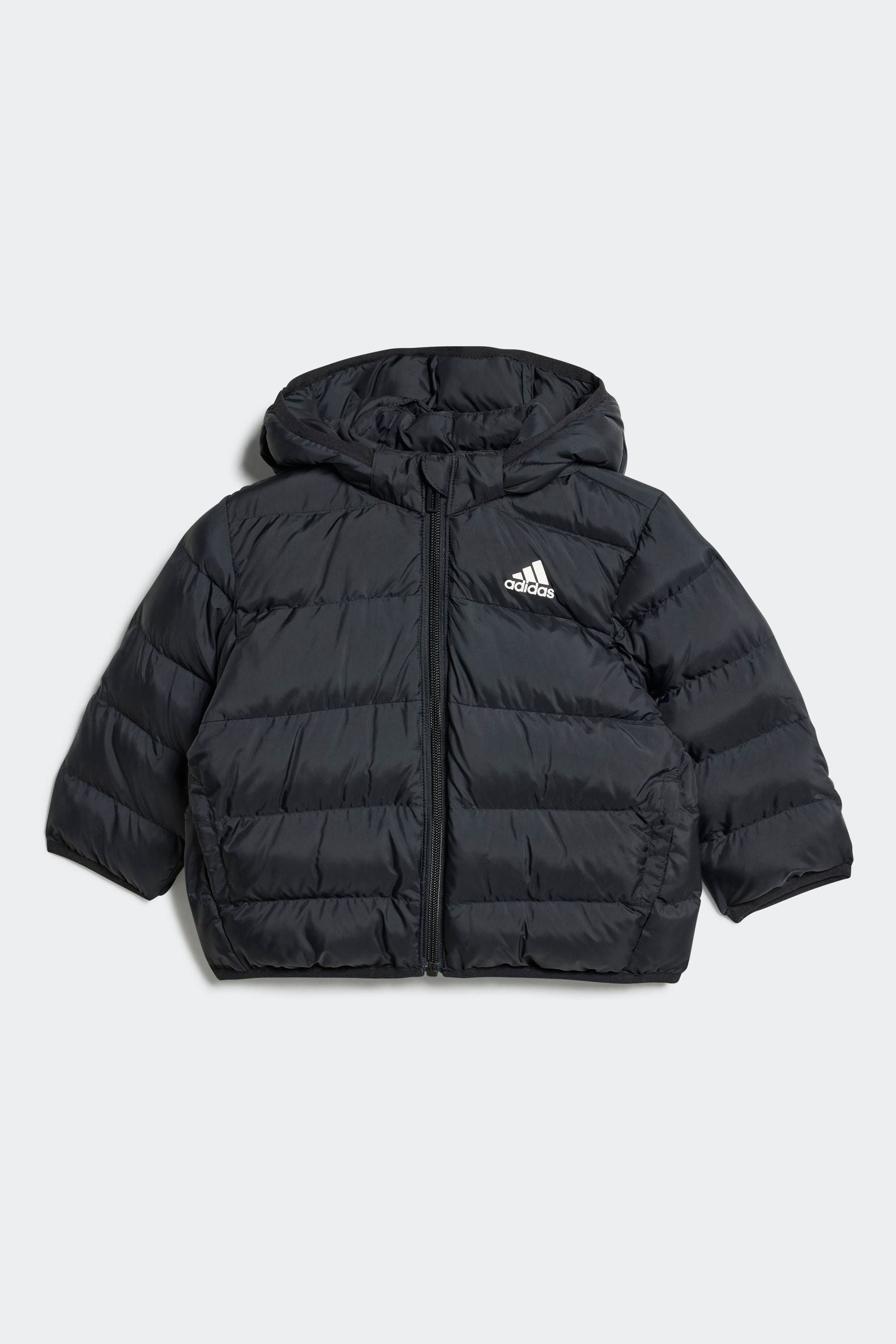 adidas Black Synthetic Down Jacket