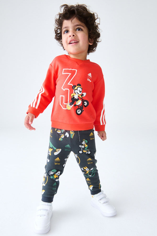 adidas Red Disney Mickey Mouse Tracksuit