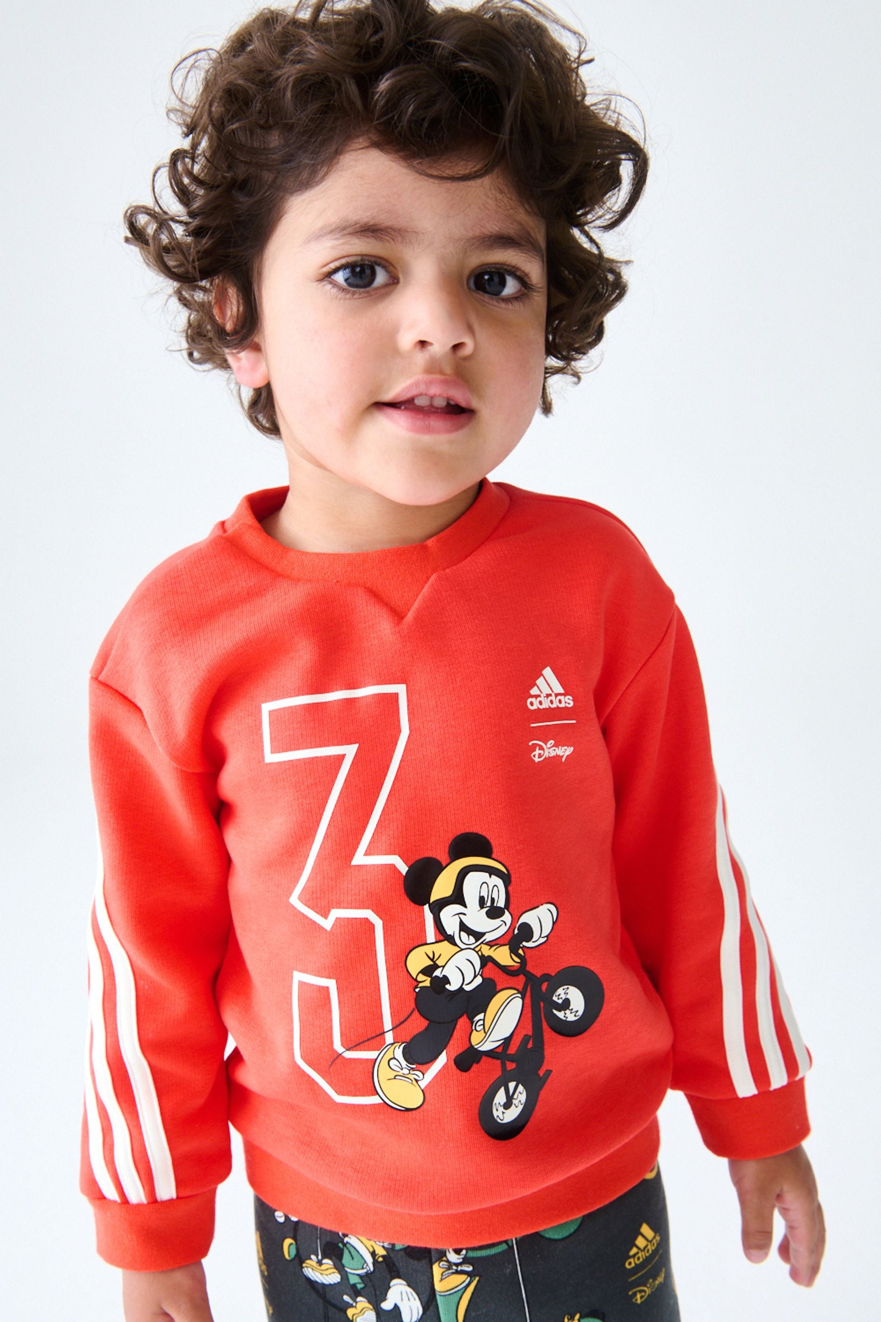 adidas Red Disney Mickey Mouse Tracksuit