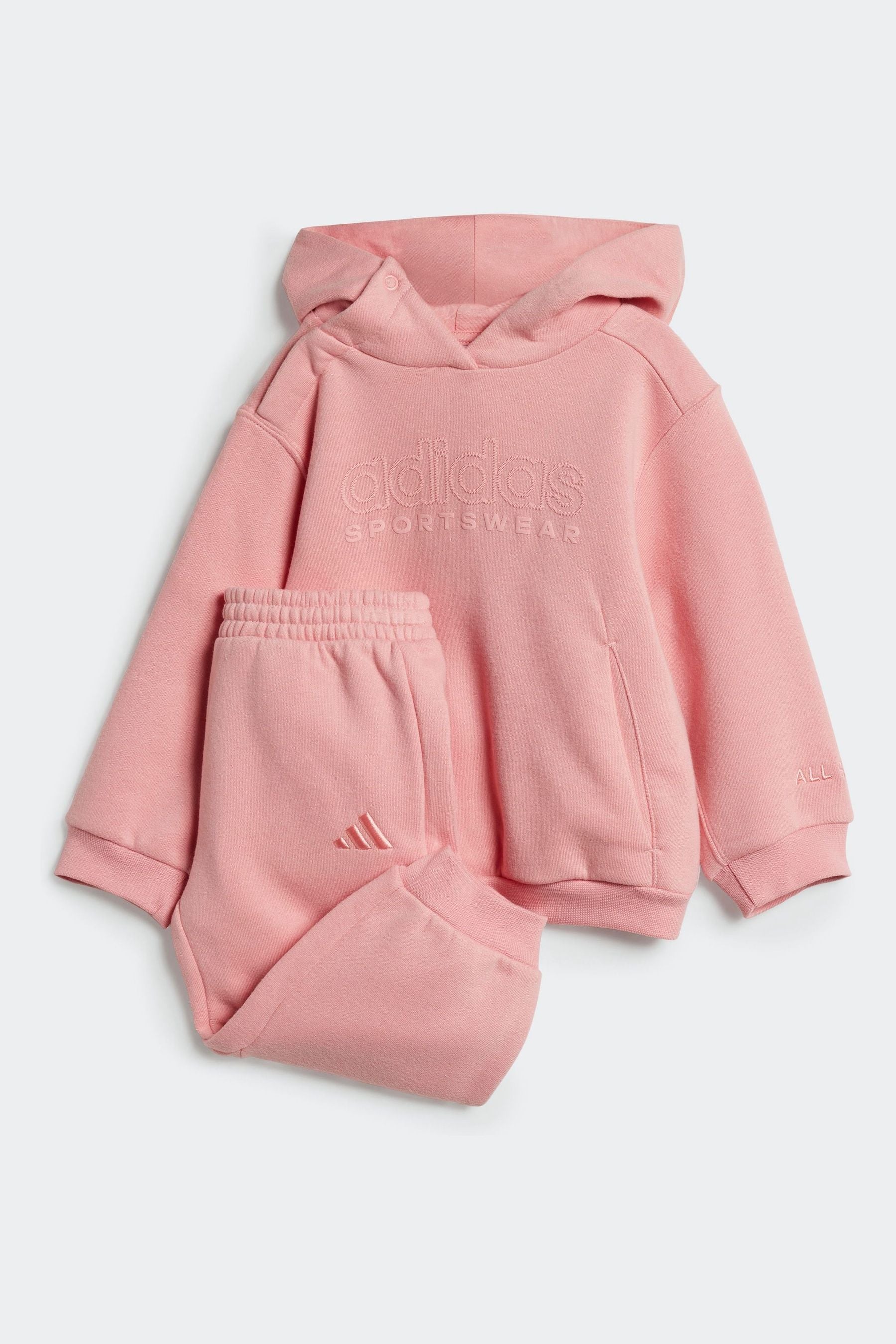 adidas Pink All SZN Tracksuit Set