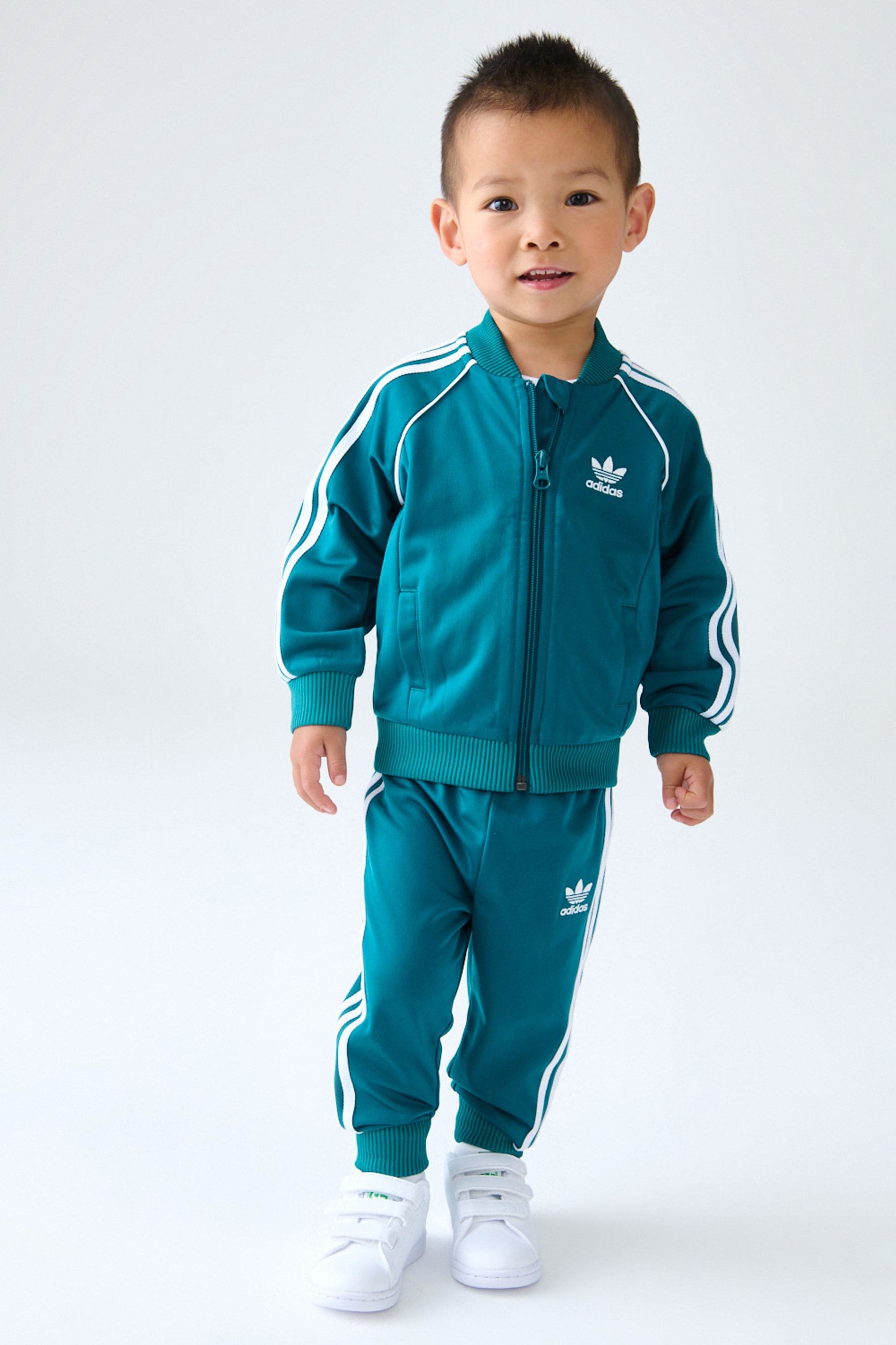 adidas Originals Green Kids Adicolor SST Tracksuit