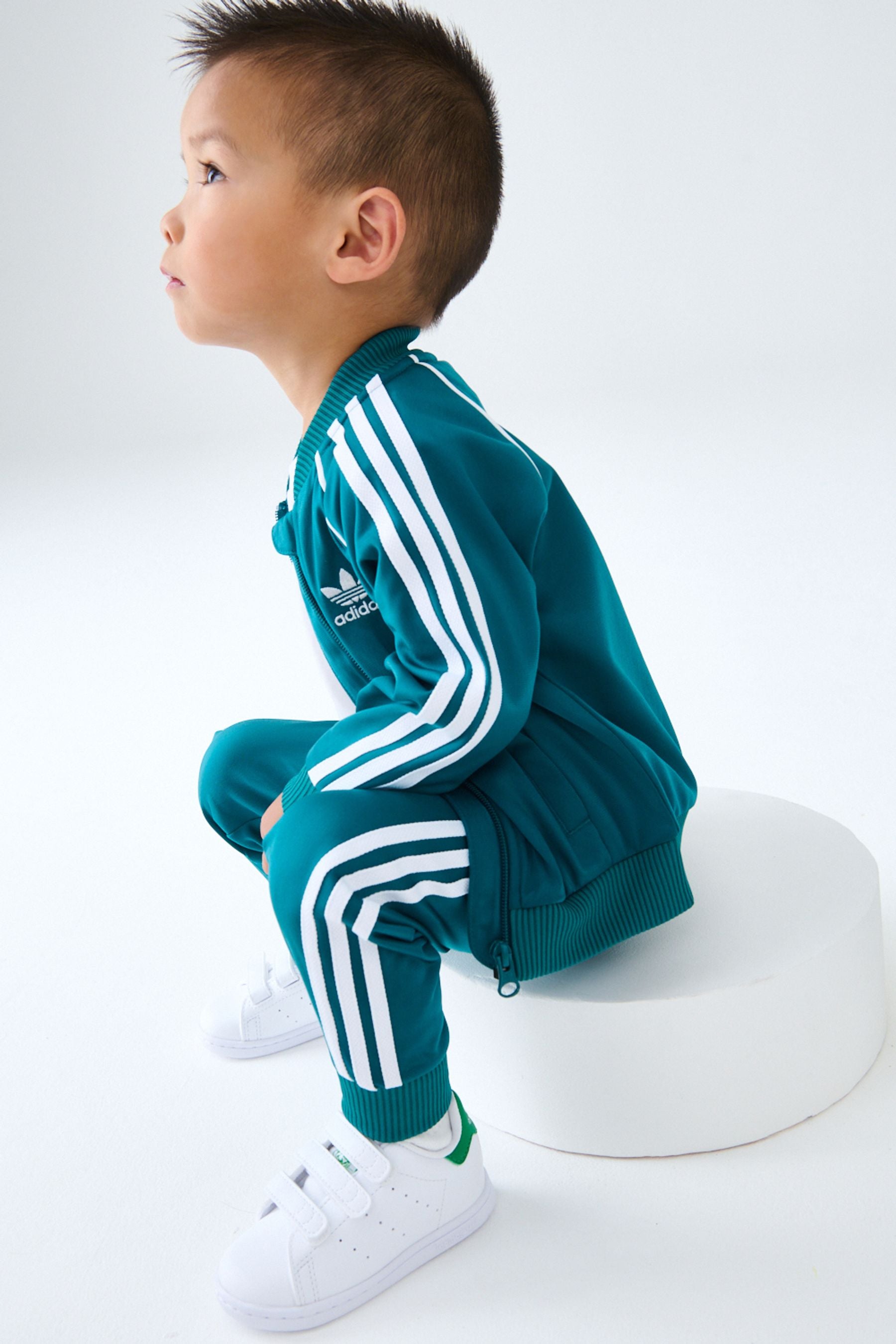 adidas Originals Green Kids Adicolor SST Tracksuit