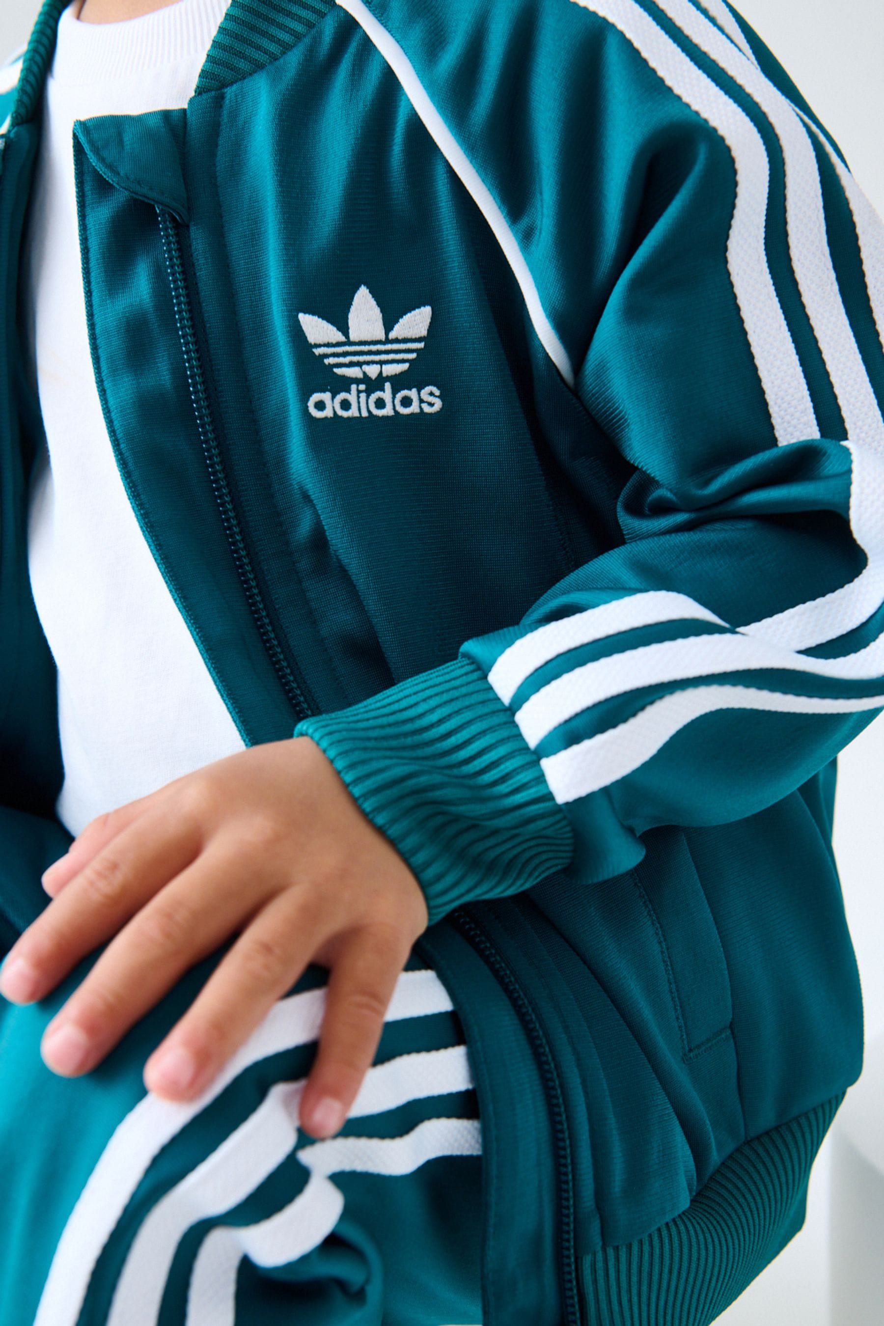 adidas Originals Green Kids Adicolor SST Tracksuit