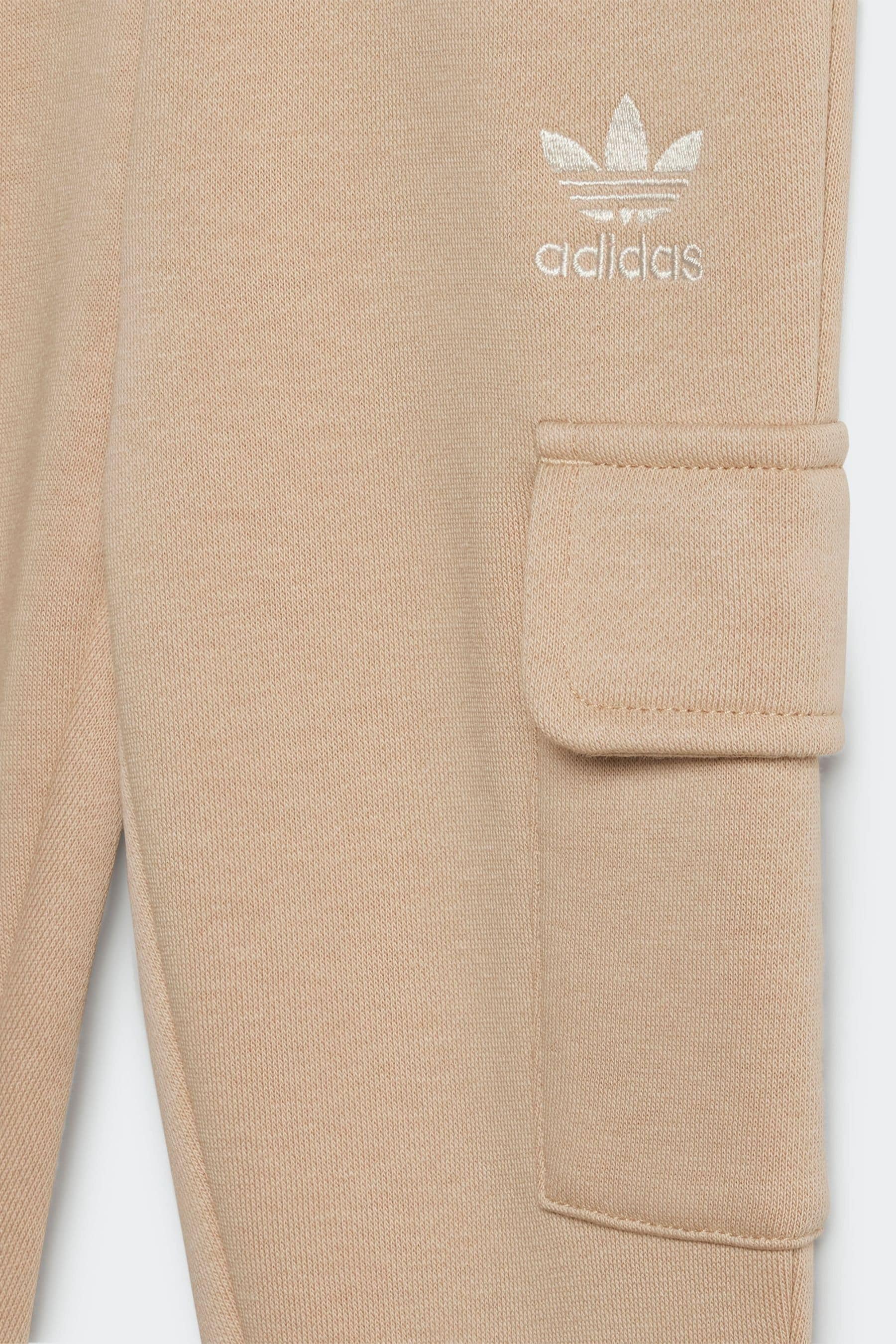 adidas Beige Hoodie Set