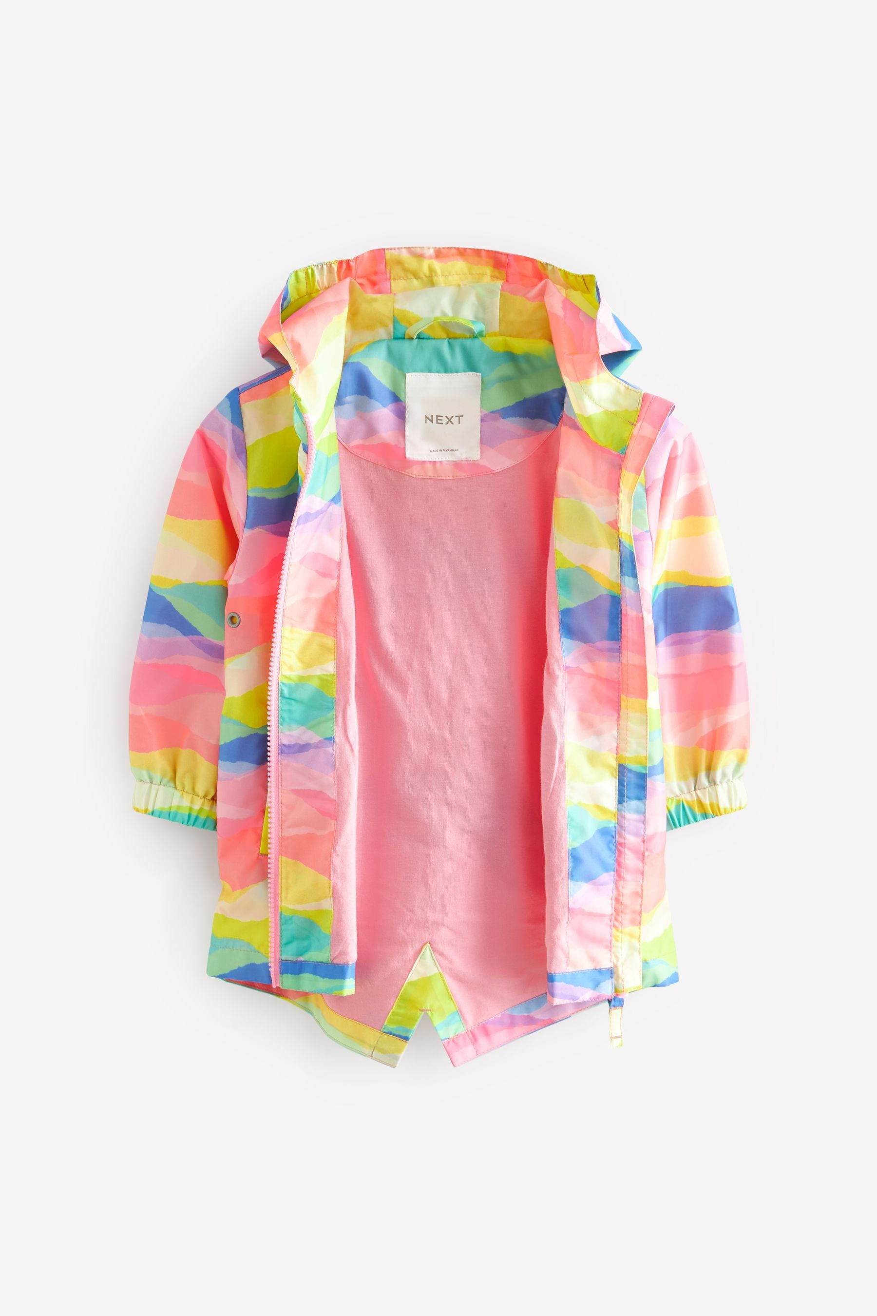 Rainbow Shower Resistant Printed Cagoule (3mths-7yrs)