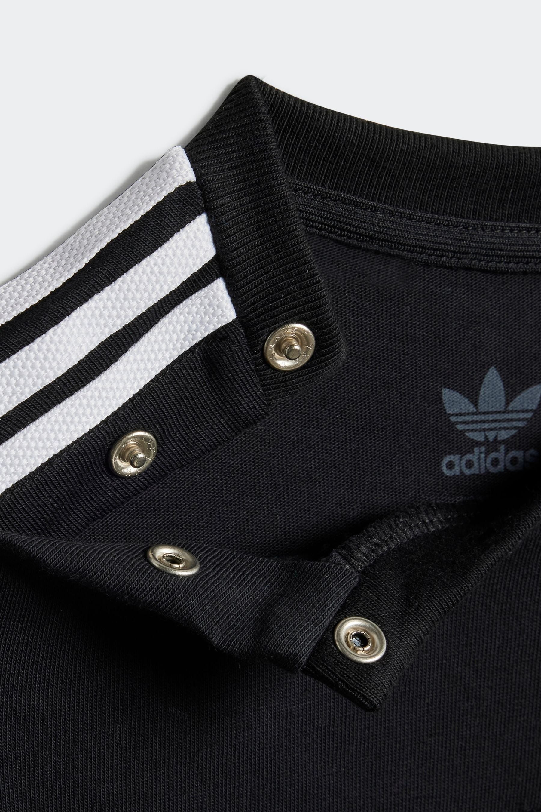 adidas Black 100% Cotton Shorts T-Shirt Set