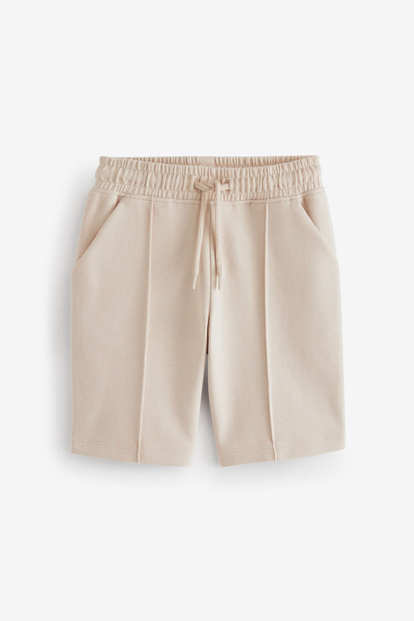 Cream Smart Jersey Shorts (3-16yrs)