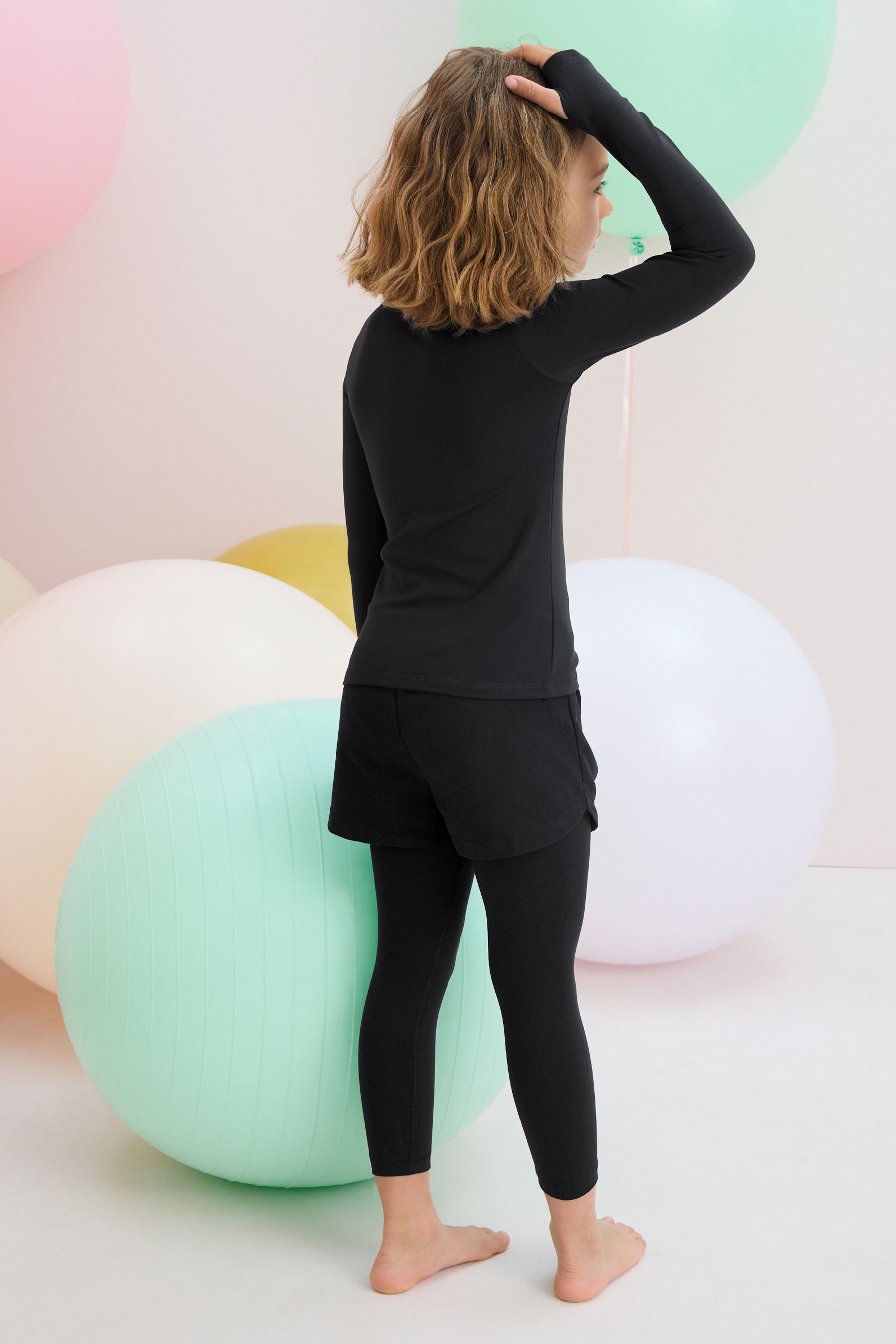 Black Base Layer Leggings (5-16yrs)