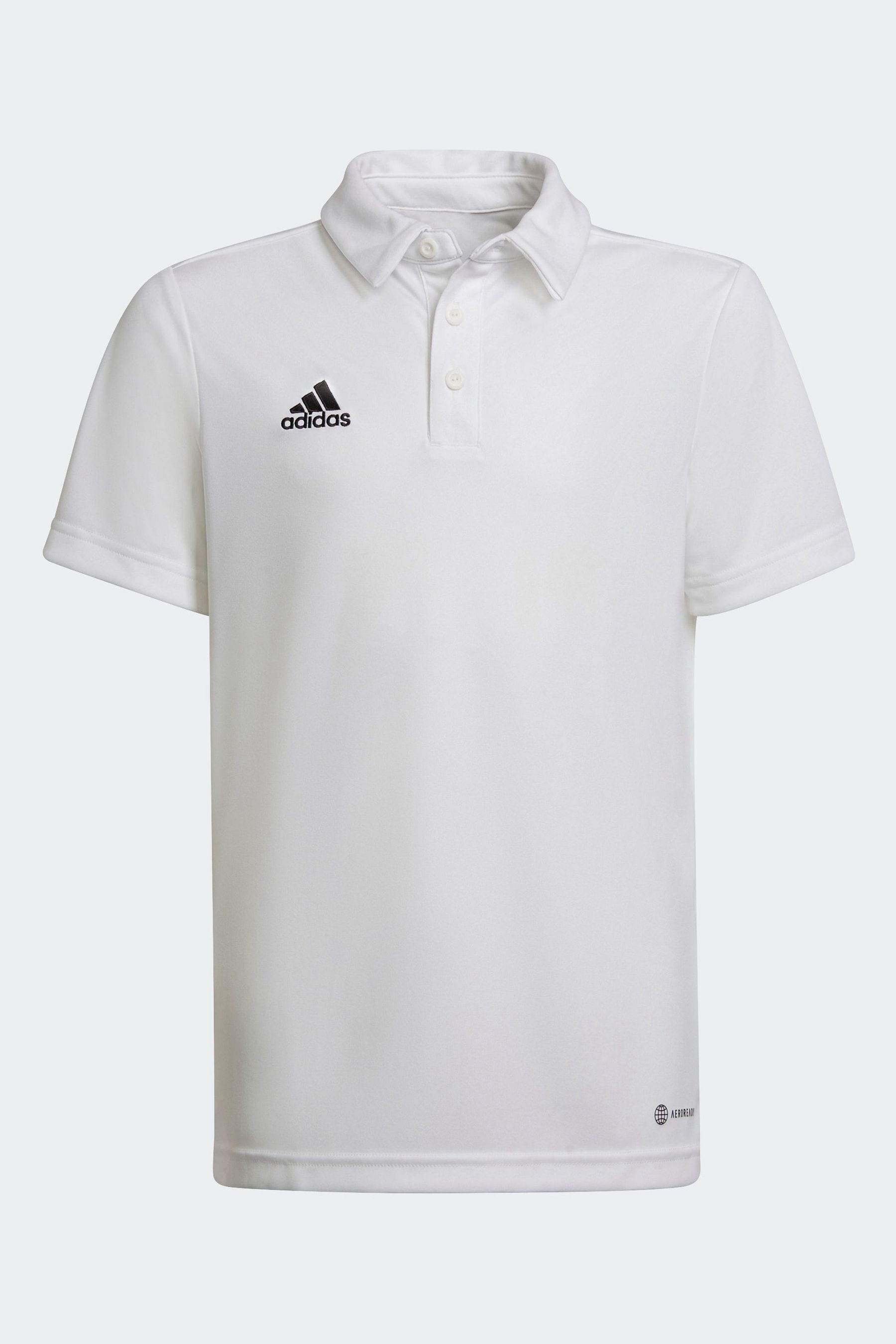 adidas White Polo Shirt