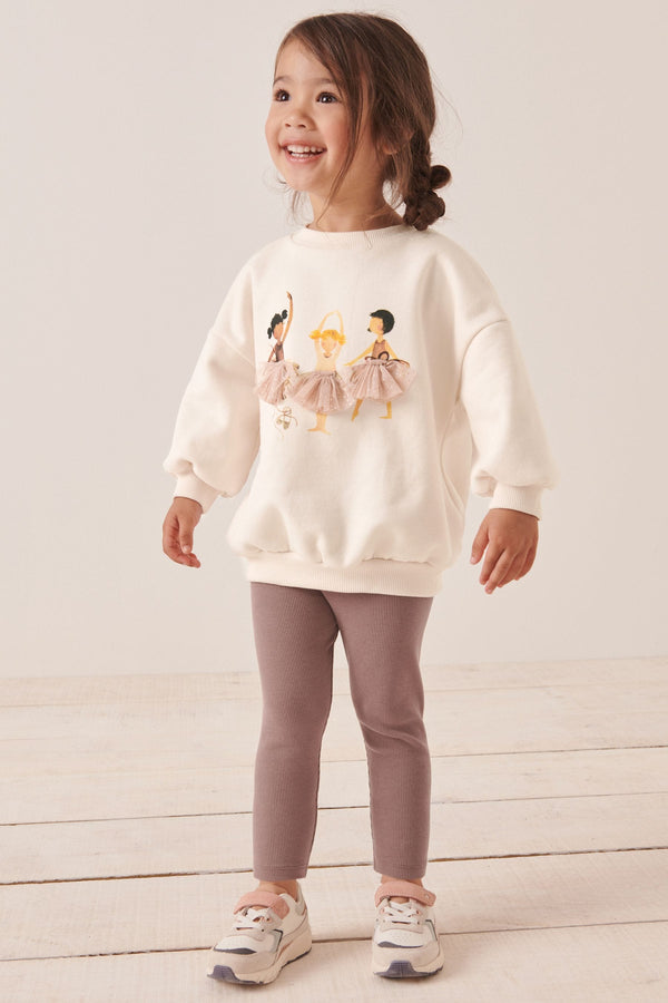 Ballerina Character Sweat and Leggings Set (3mths-7yrs)