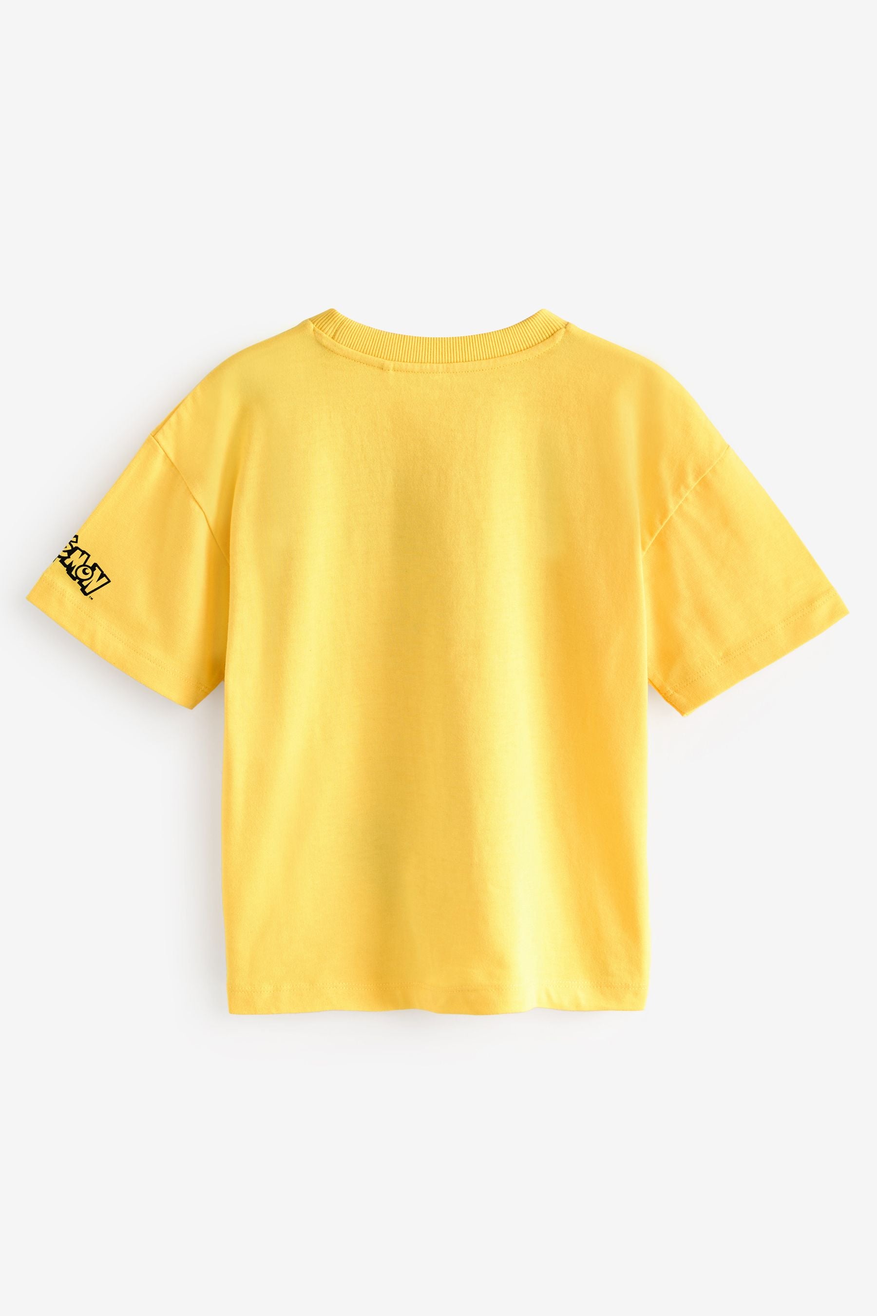 Pikachu Yellow Pokémon License Short Sleeve T-Shirt (4-16yrs)