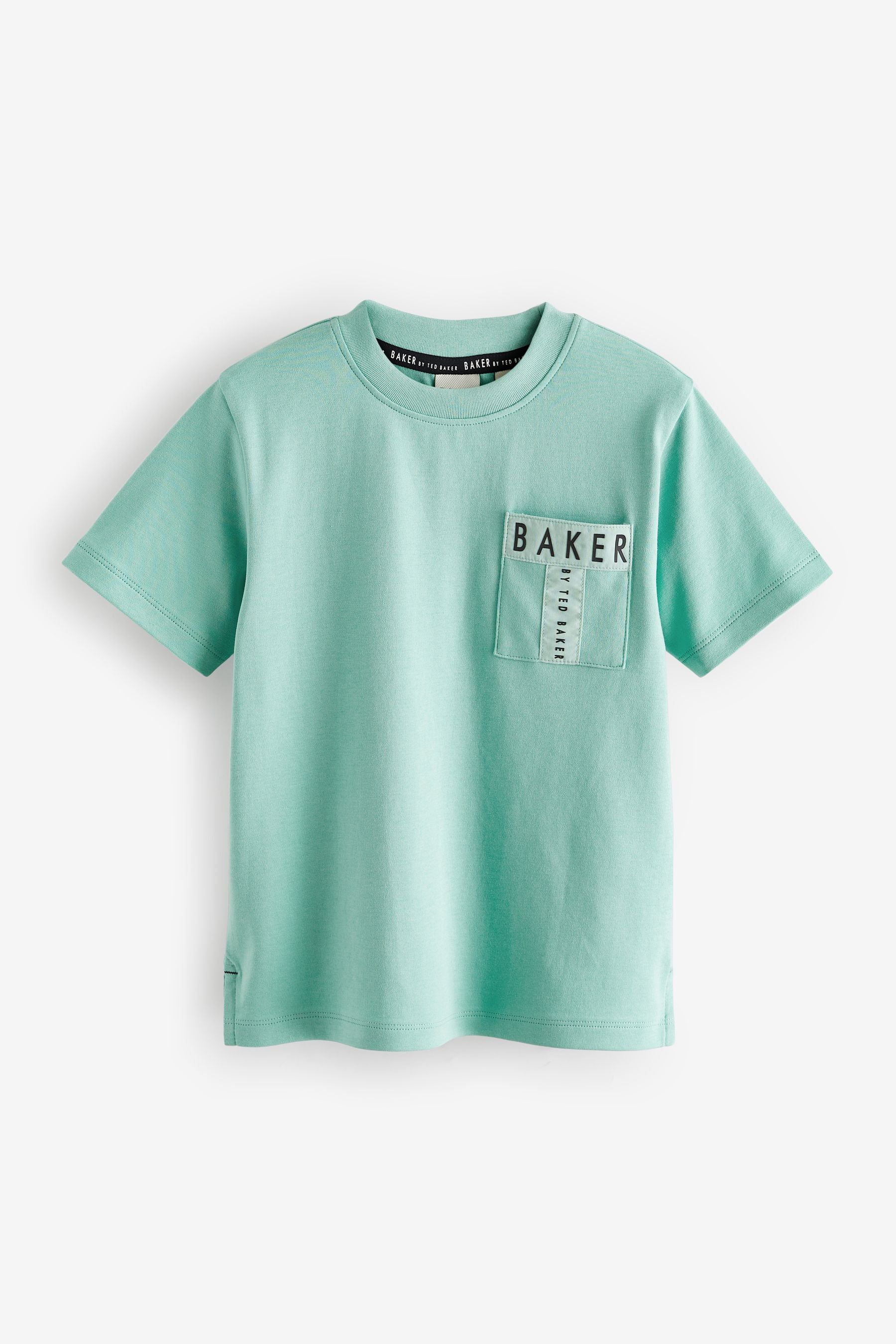 Baker by Ted Baker Nylon Pocket 100% Cotton T-Shirt