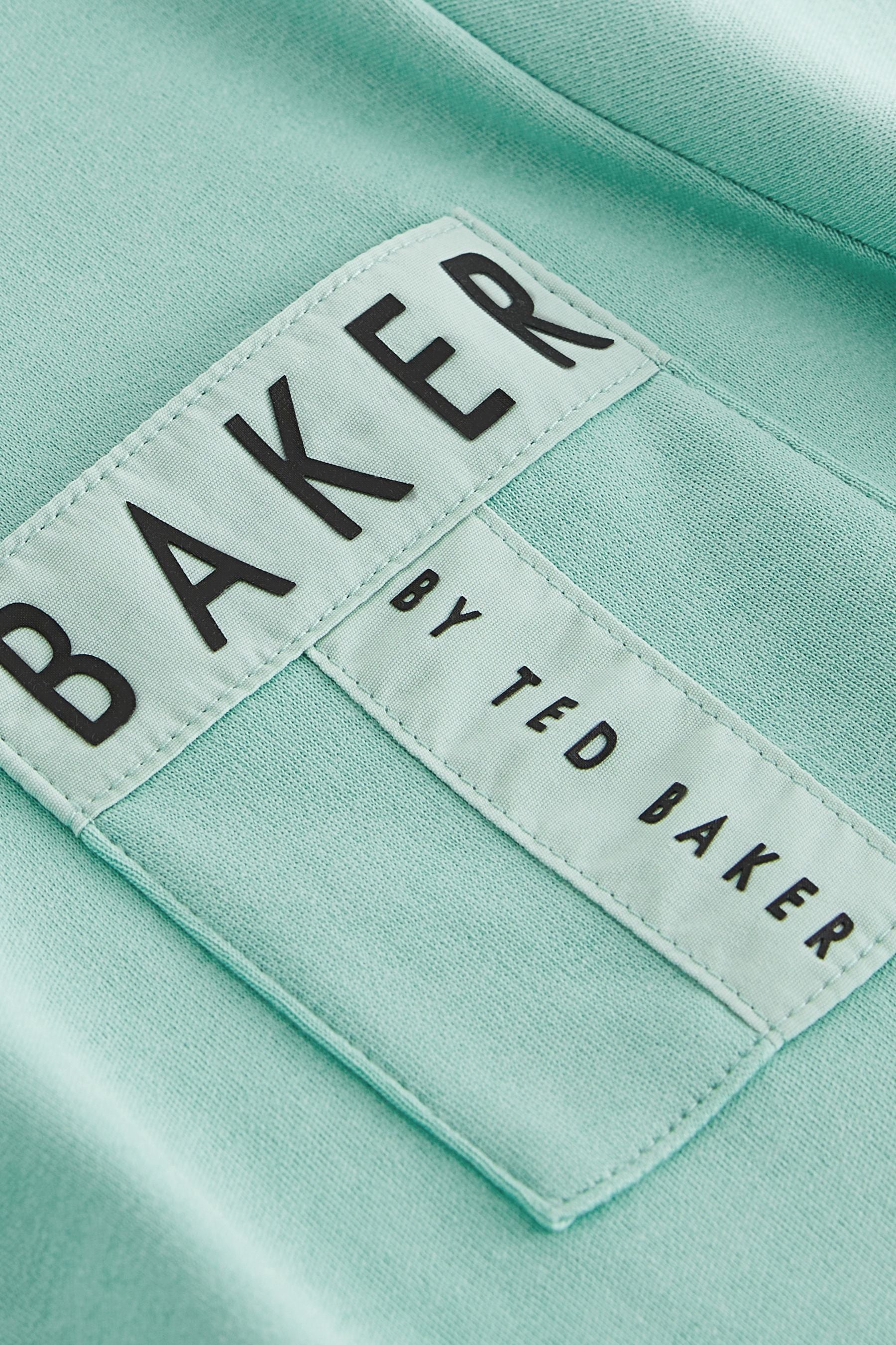 Baker by Ted Baker Nylon Pocket 100% Cotton T-Shirt