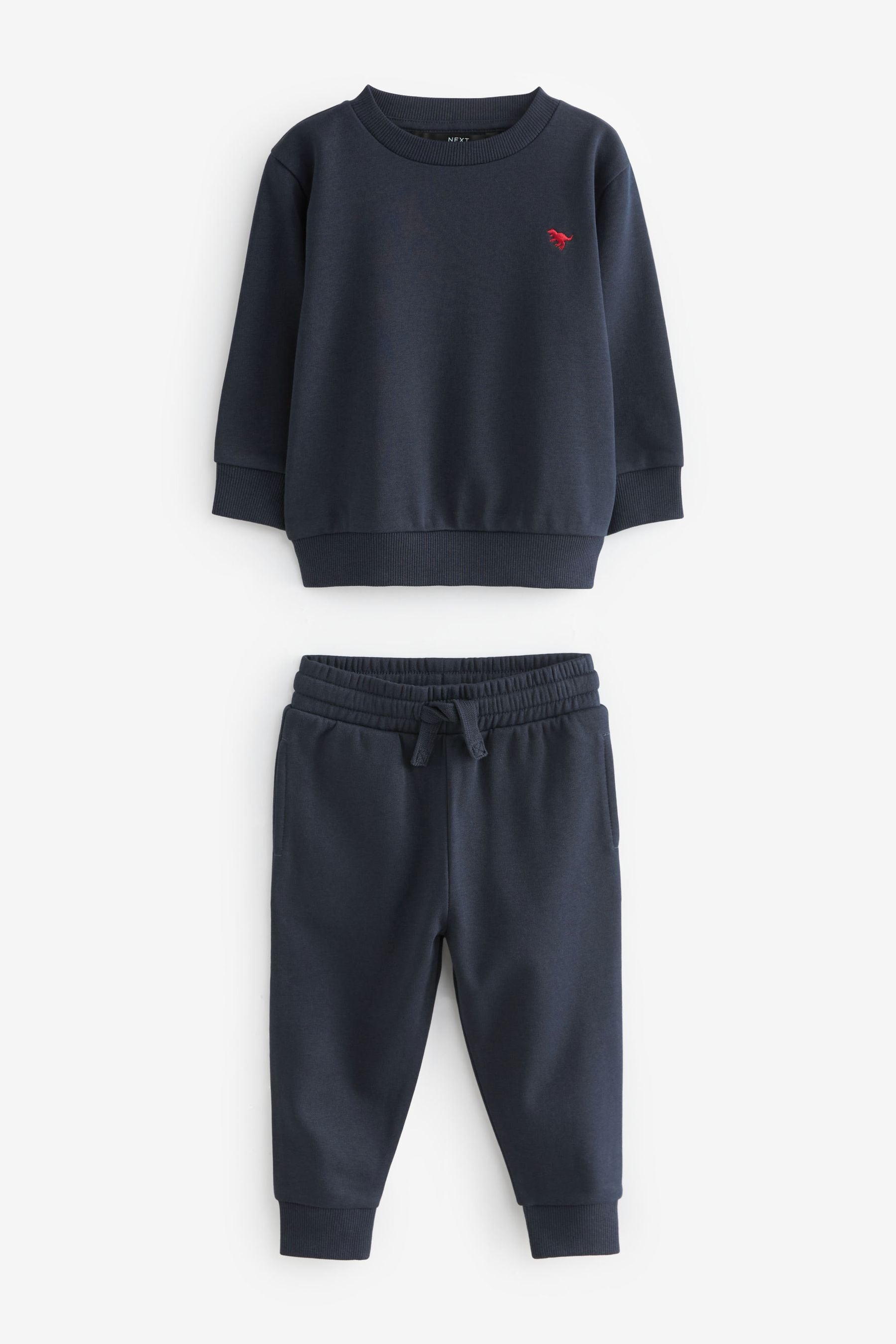 Blue Navy Jersey Sweatshirt And Joggers Set (3mths-7yrs)