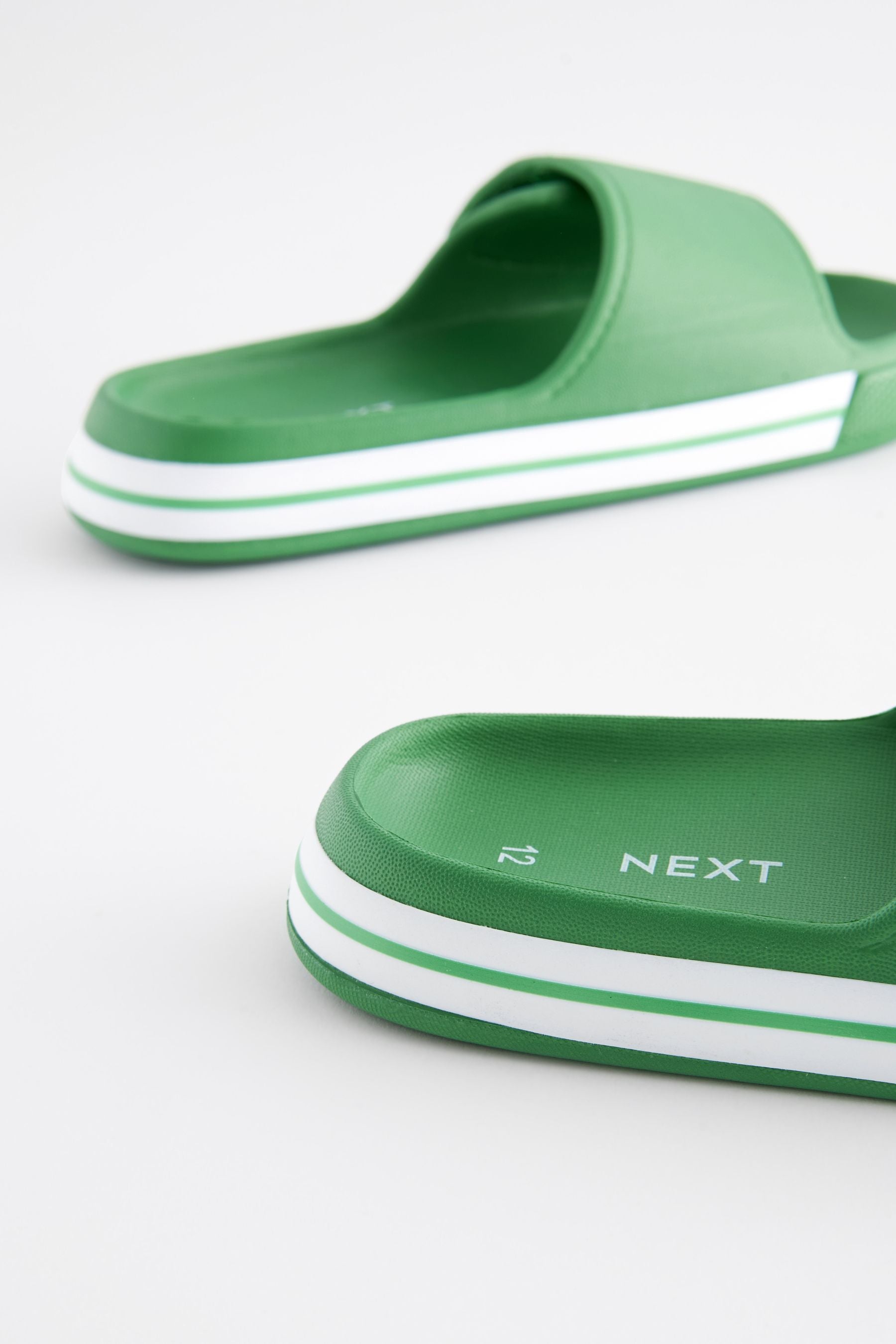 Green Stripe Sliders