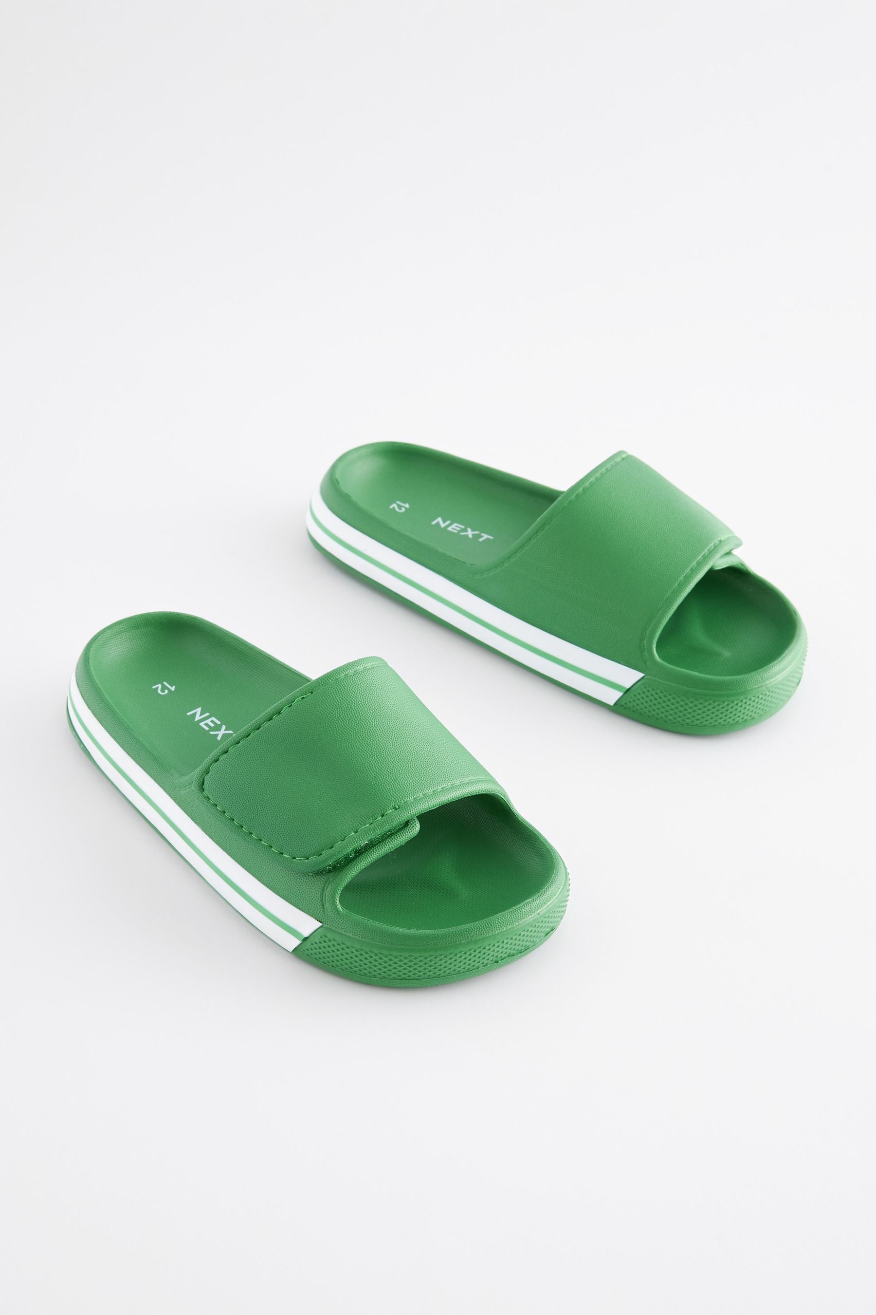 Green Stripe Sliders