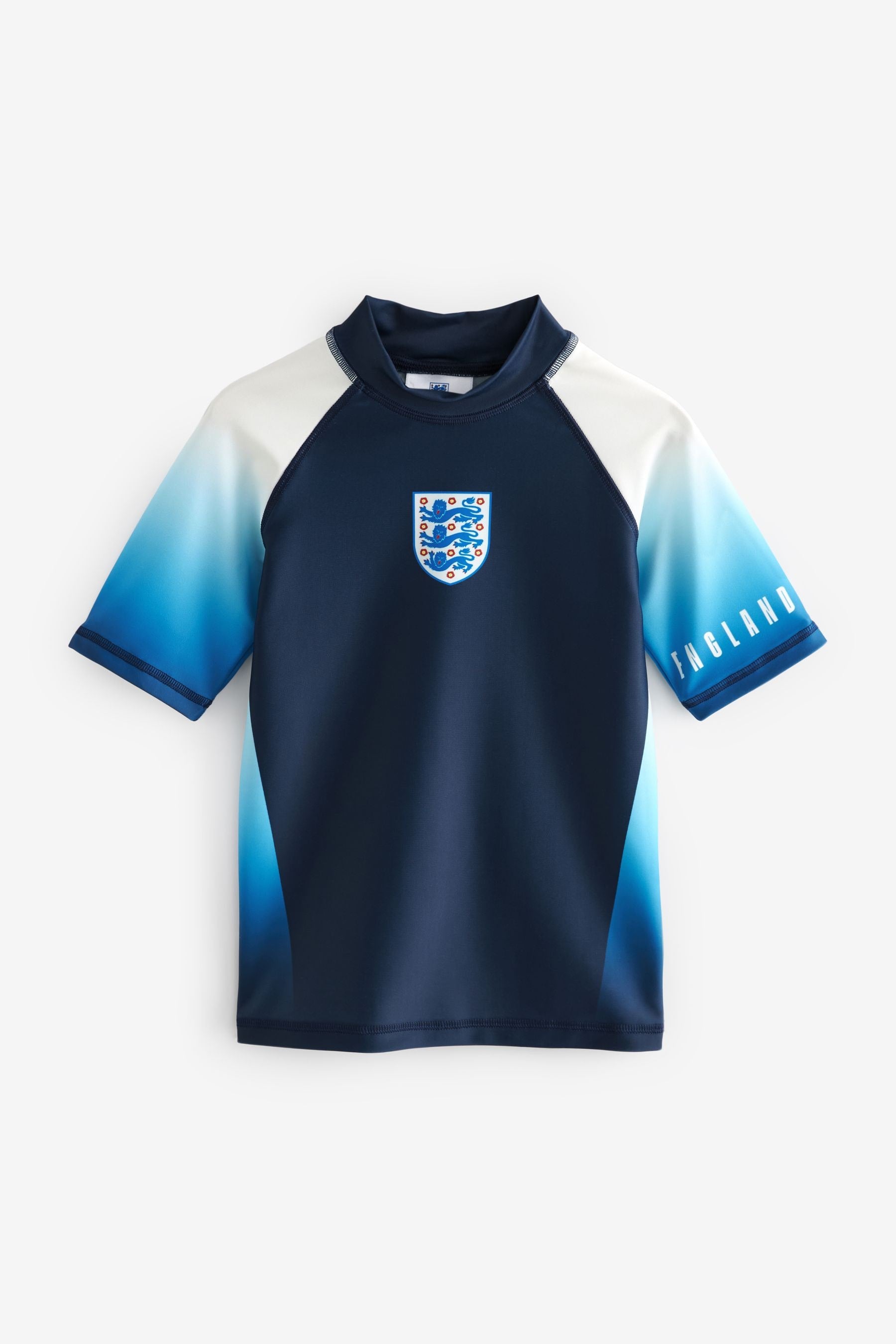 Navy England Football Rash Vest (3-16yrs)