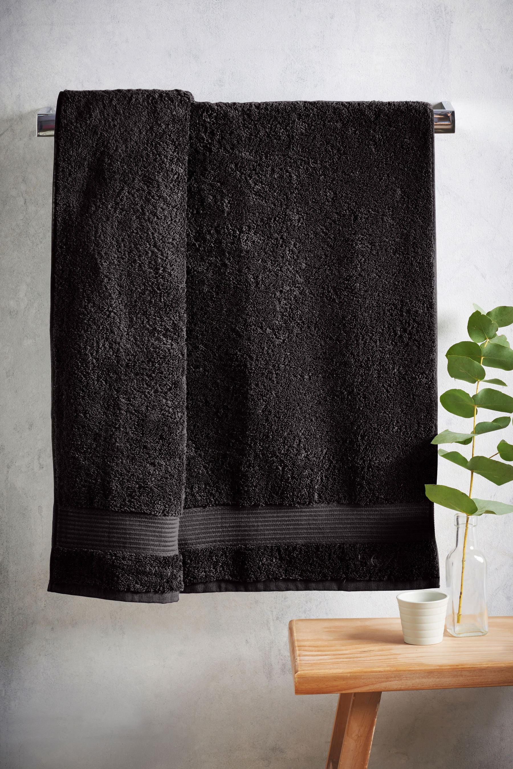 Black Towel