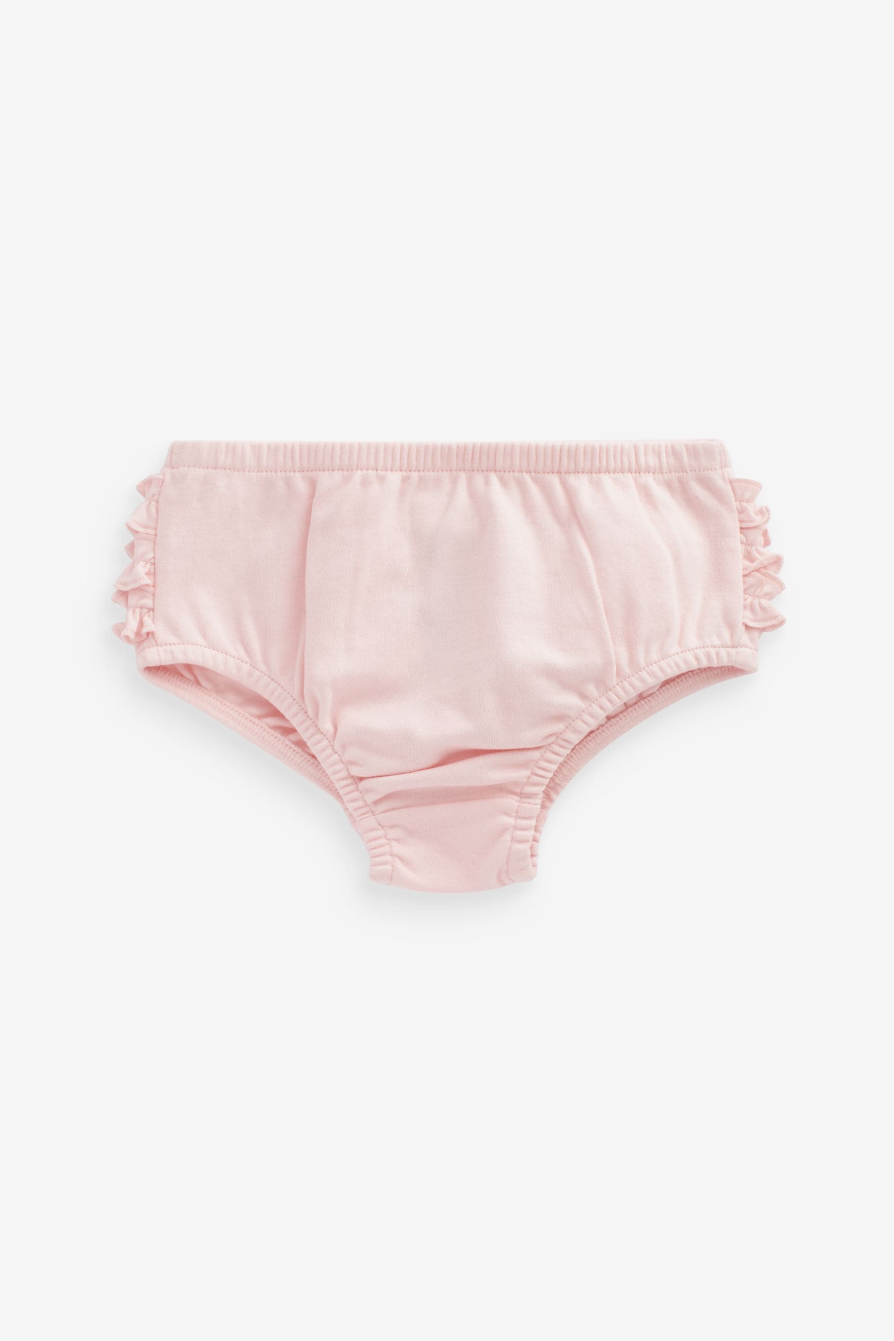 Pink 100% Cotton Baby Knickers 3 Pack (0mths-2yrs)