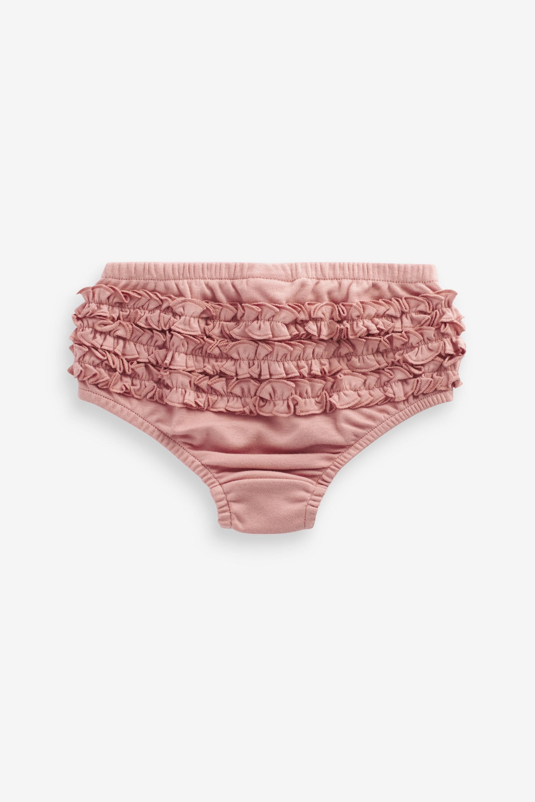 Pink 100% Cotton Baby Knickers 3 Pack (0mths-2yrs)