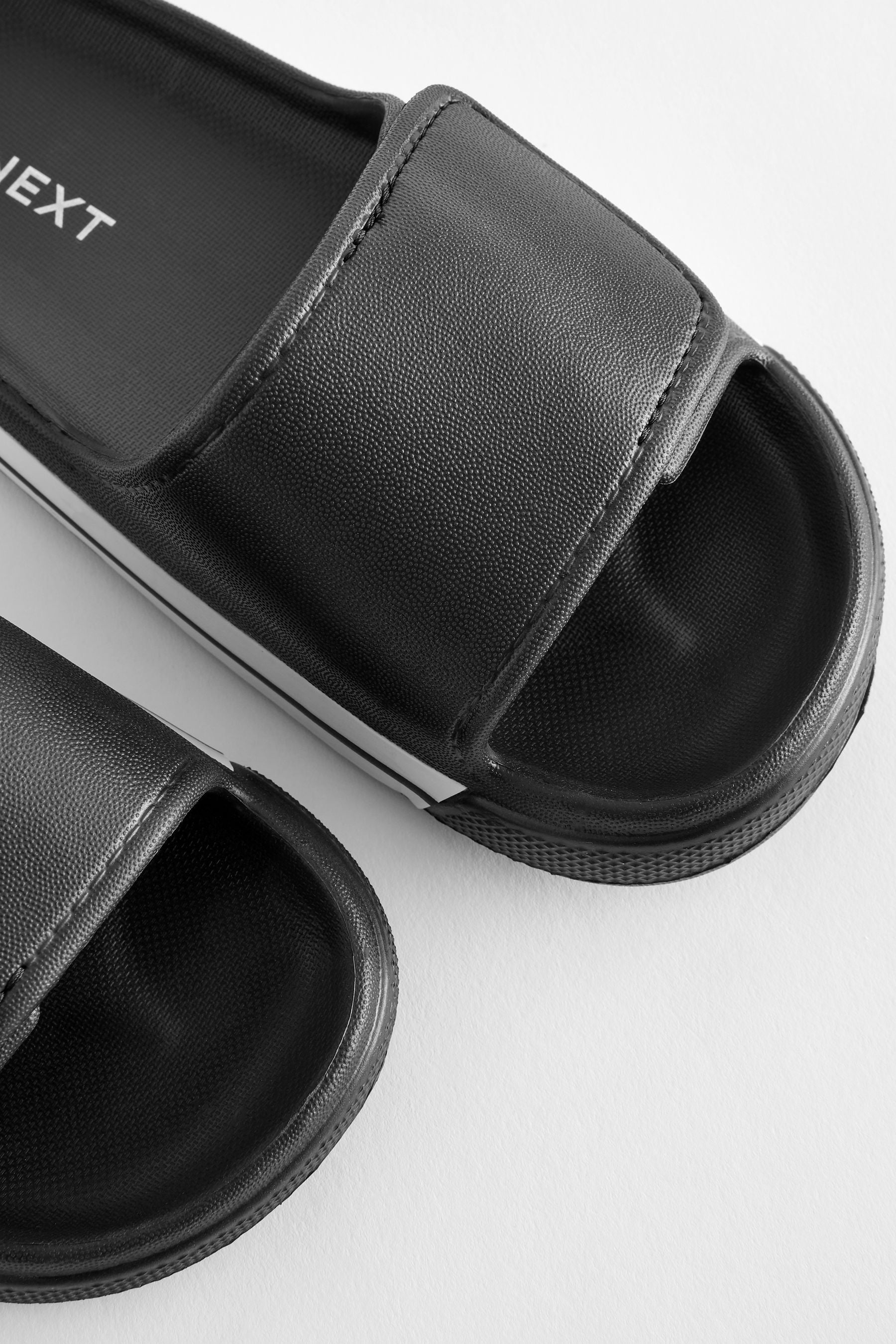 Black Stripe Sliders