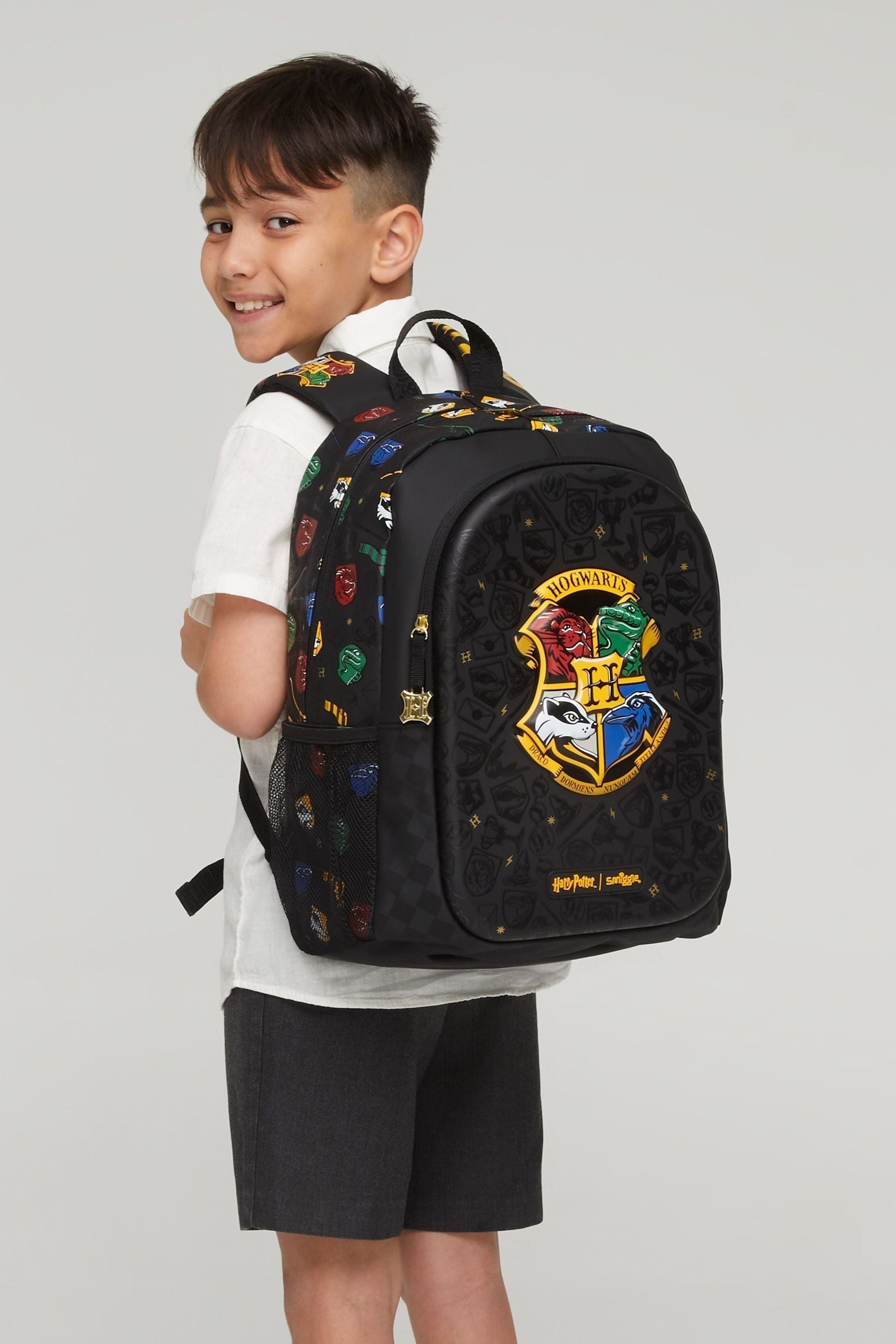 Smiggle Black Harry Potter Classic Backpack