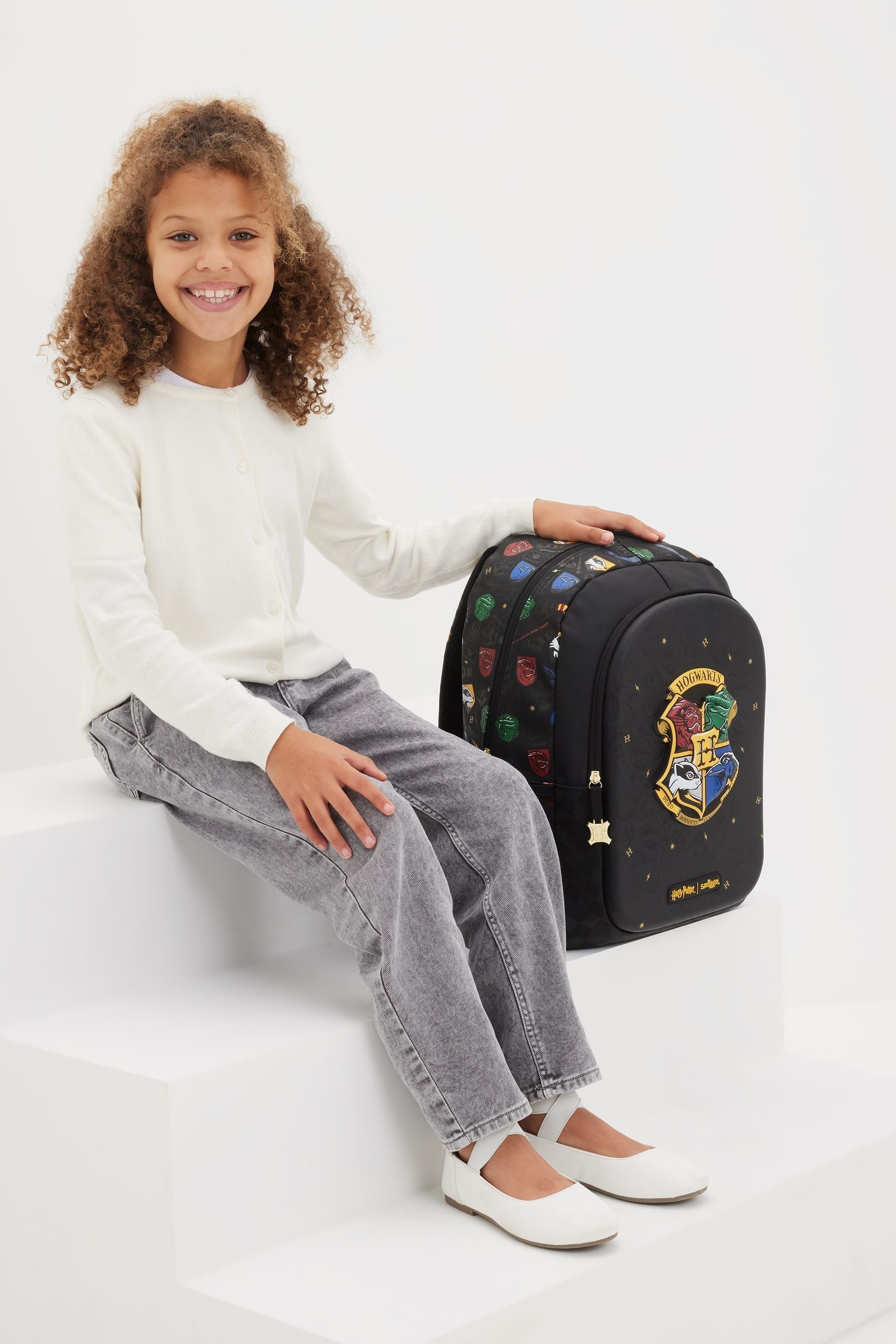 Smiggle Black Harry Potter Classic Backpack