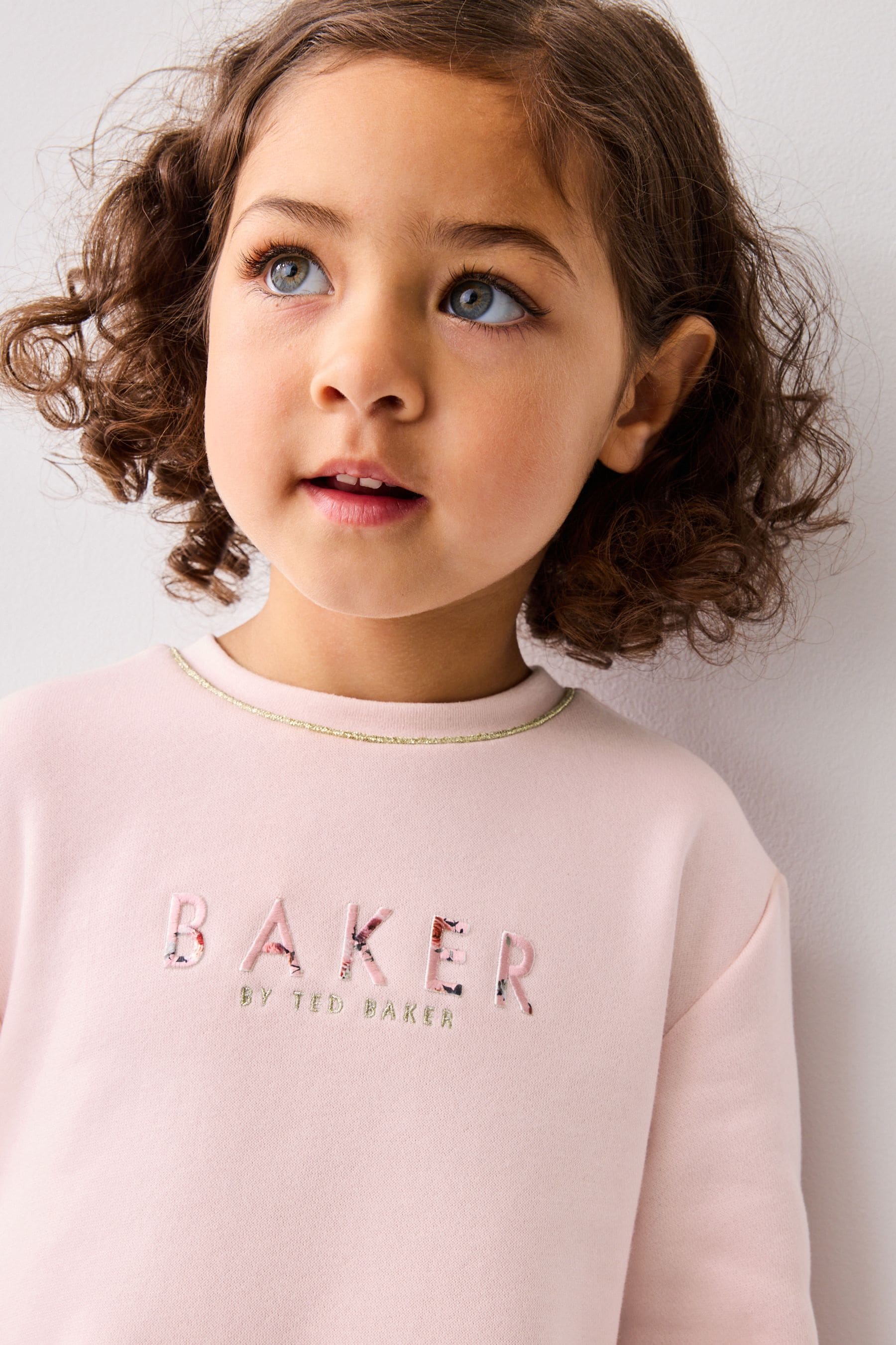 Baker by Ted Baker Pink Tulle Back Sweater Dress