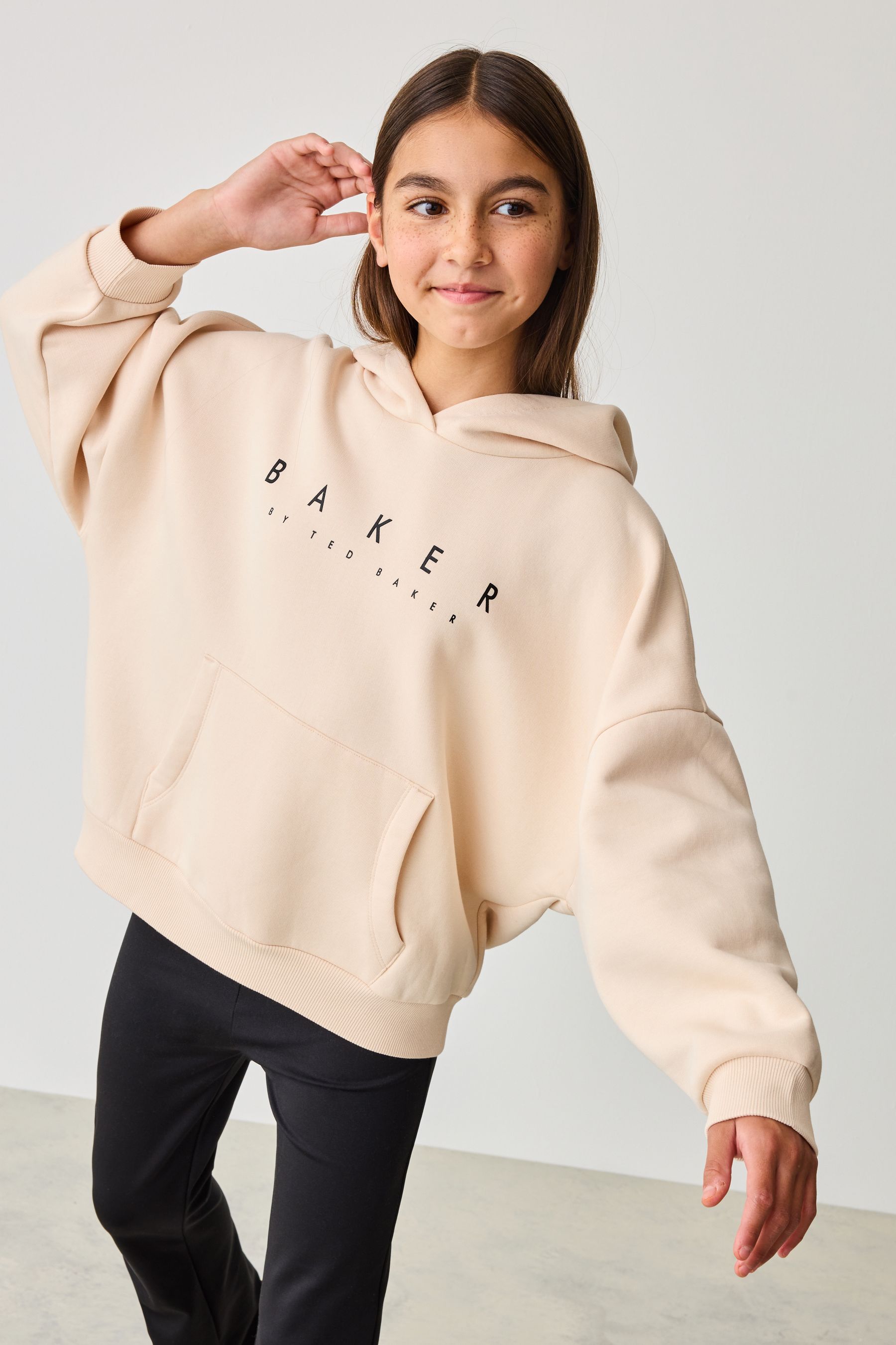 Baker by Ted Baker Back Print Logo Hoodie