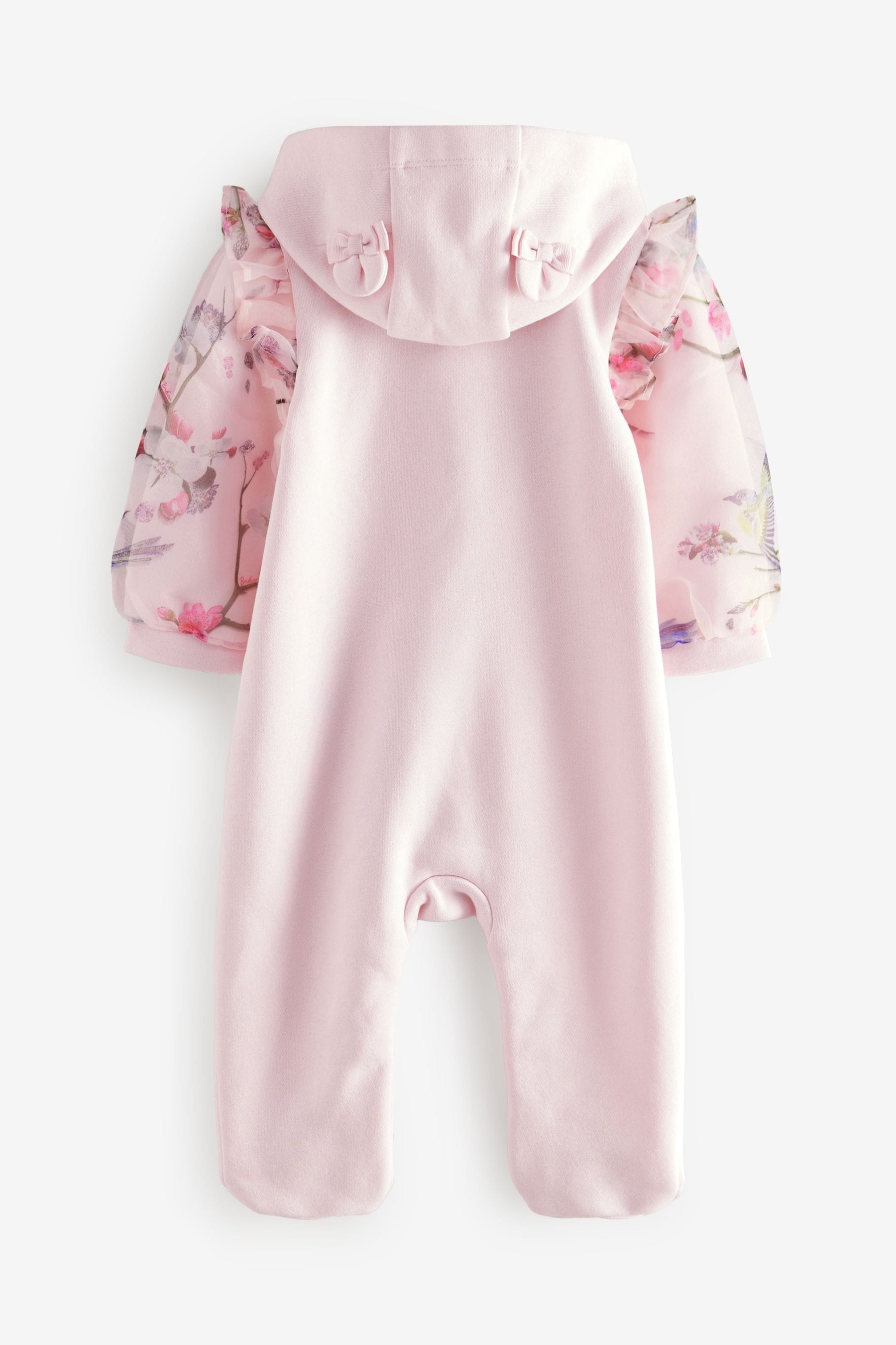 Baker by Ted Baker Pink Organza Sleeve Pramsuits