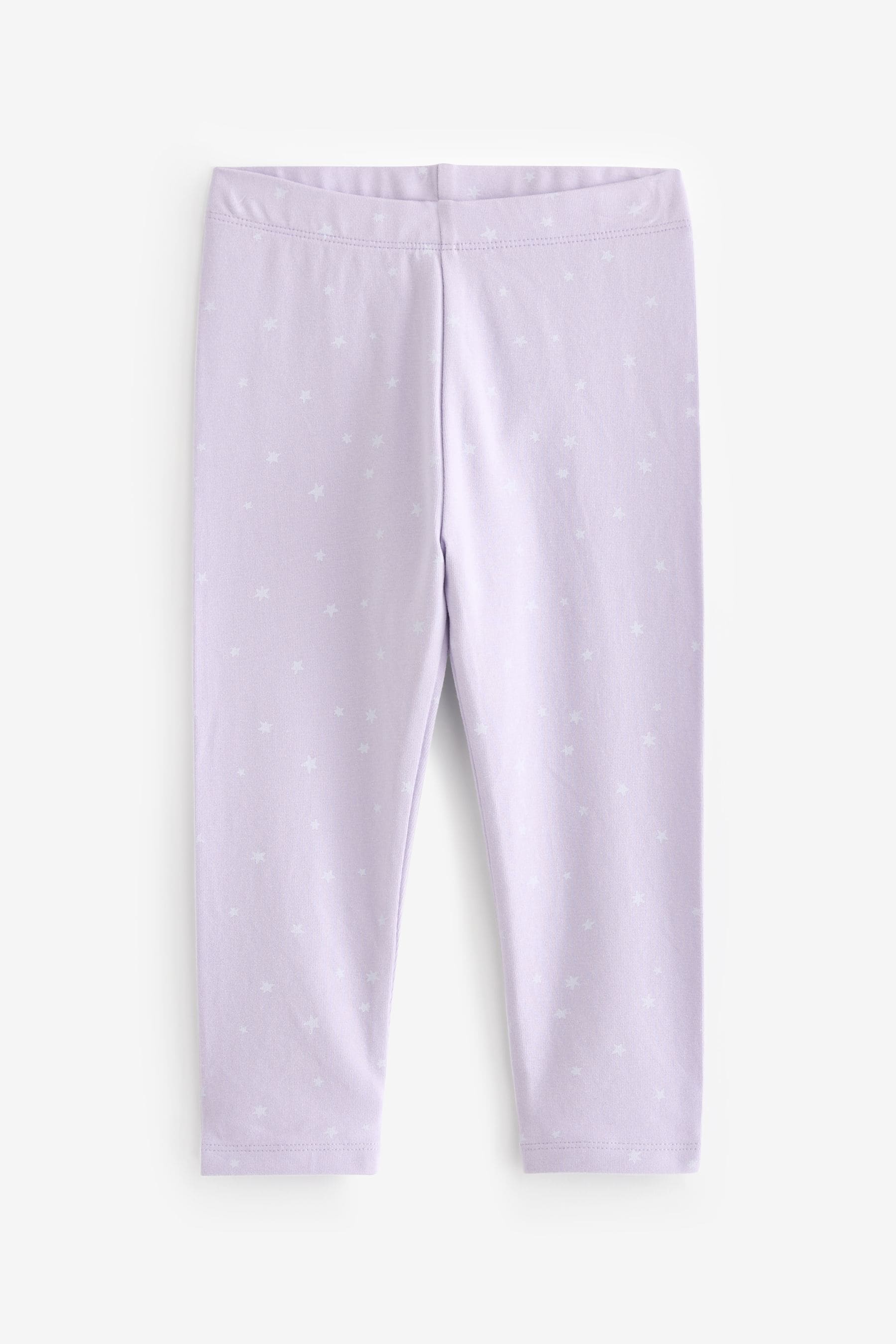 Lilac Purple Unicorn Leggings 4 Pack (3mths-7yrs)