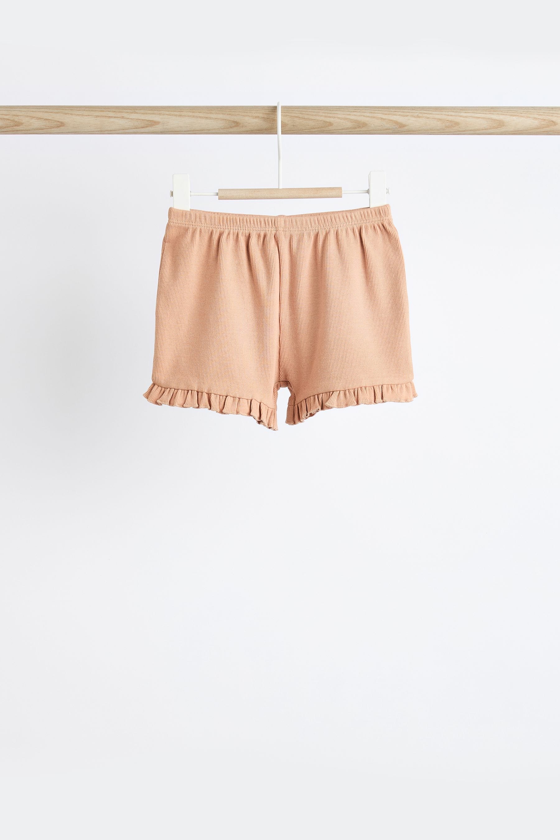 Beige/Cream Baby Shorts 3 Pack