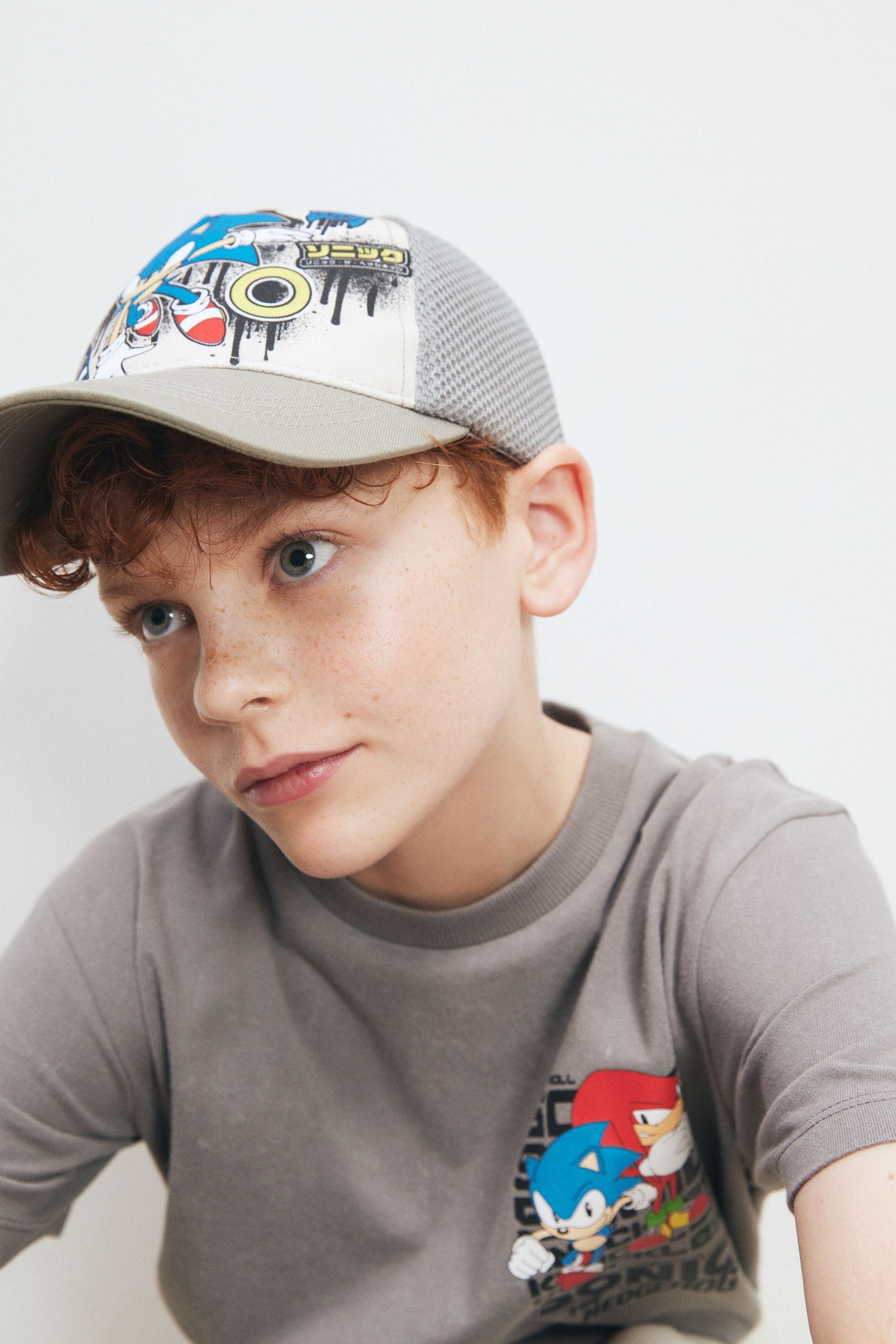 Sonic 100% Cotton License Cap (3-16yrs)