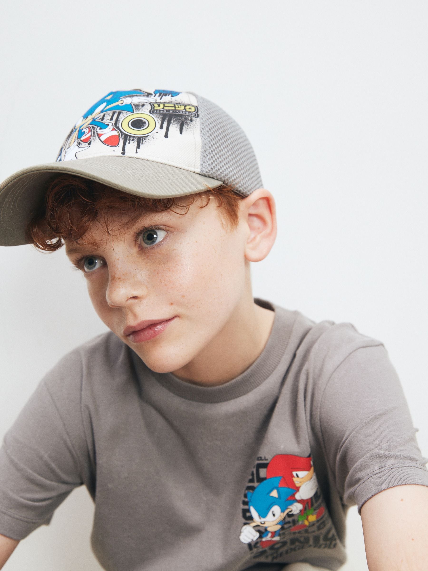 Sonic 100% Cotton License Cap (3-16yrs)