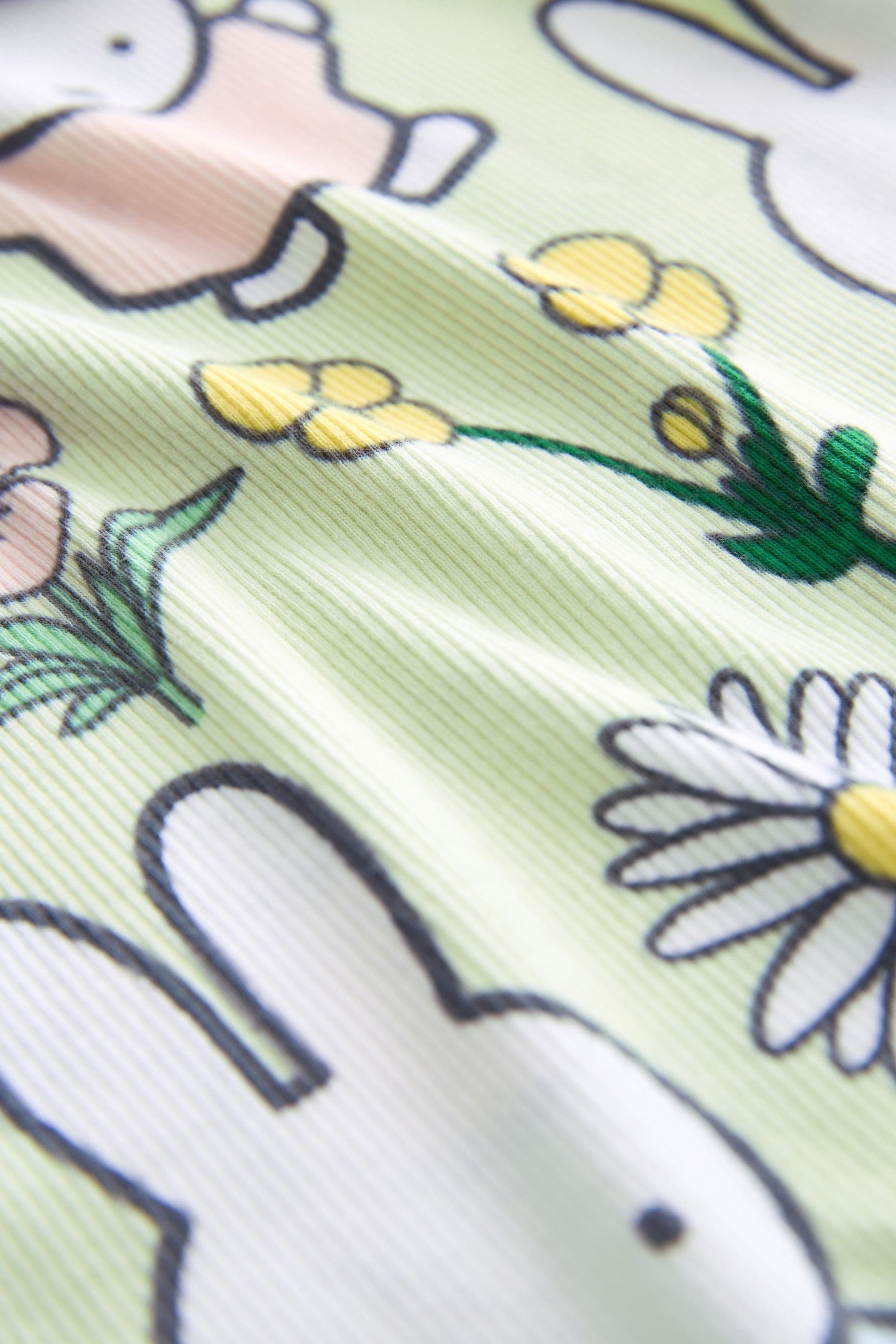 Green/Cream Miffy License Pyjamas 2 Pack (9mths-8yrs)