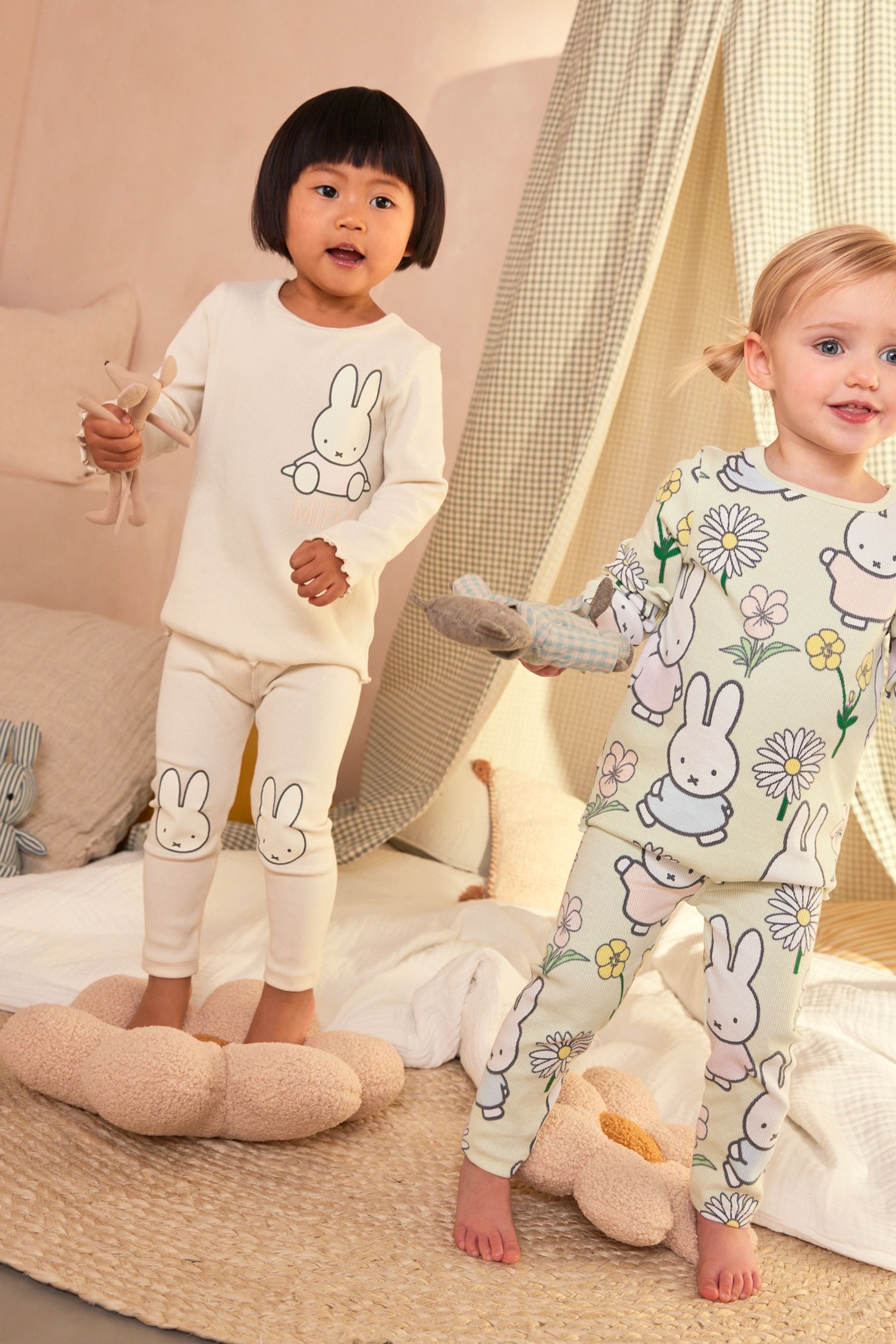 Green/Cream Miffy License Pyjamas 2 Pack (9mths-8yrs)