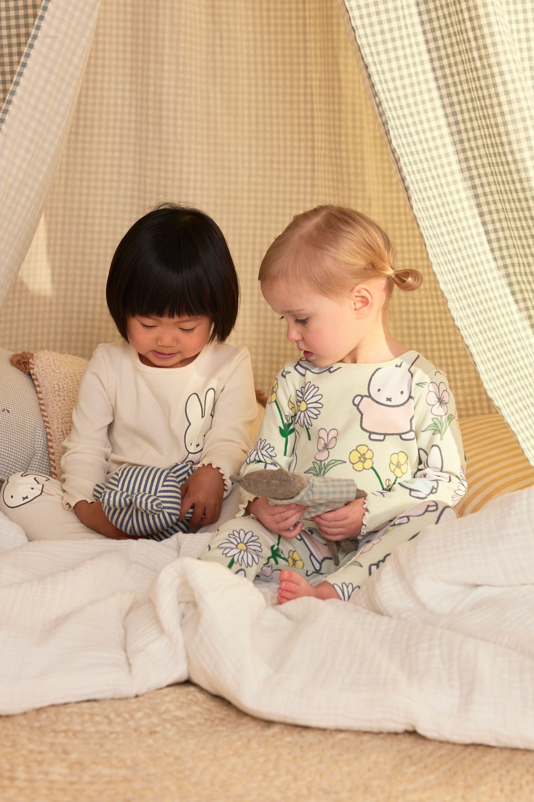 Green/Cream Miffy License Pyjamas 2 Pack (9mths-8yrs)