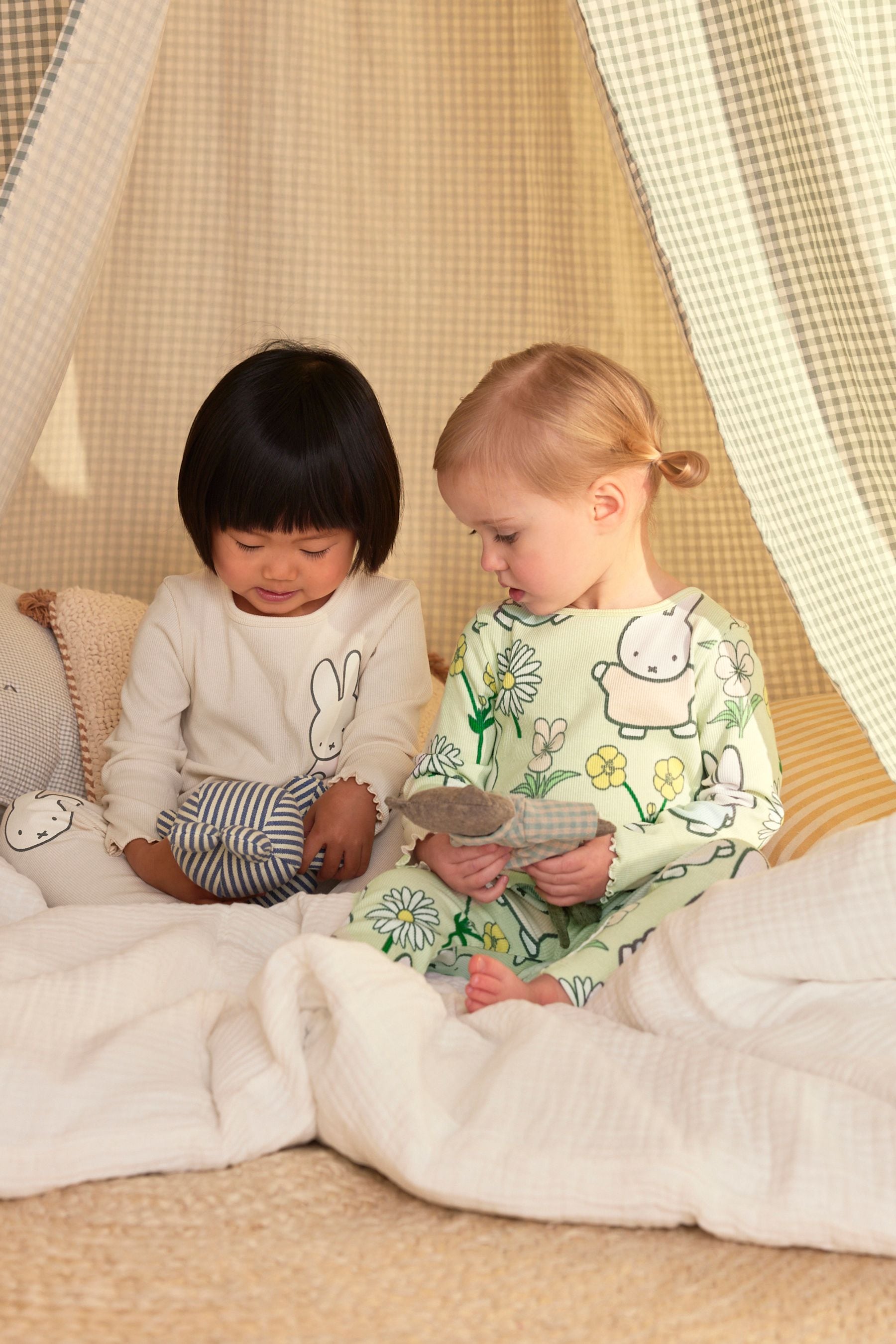 Green/Cream Miffy License Pyjamas 2 Pack (9mths-8yrs)