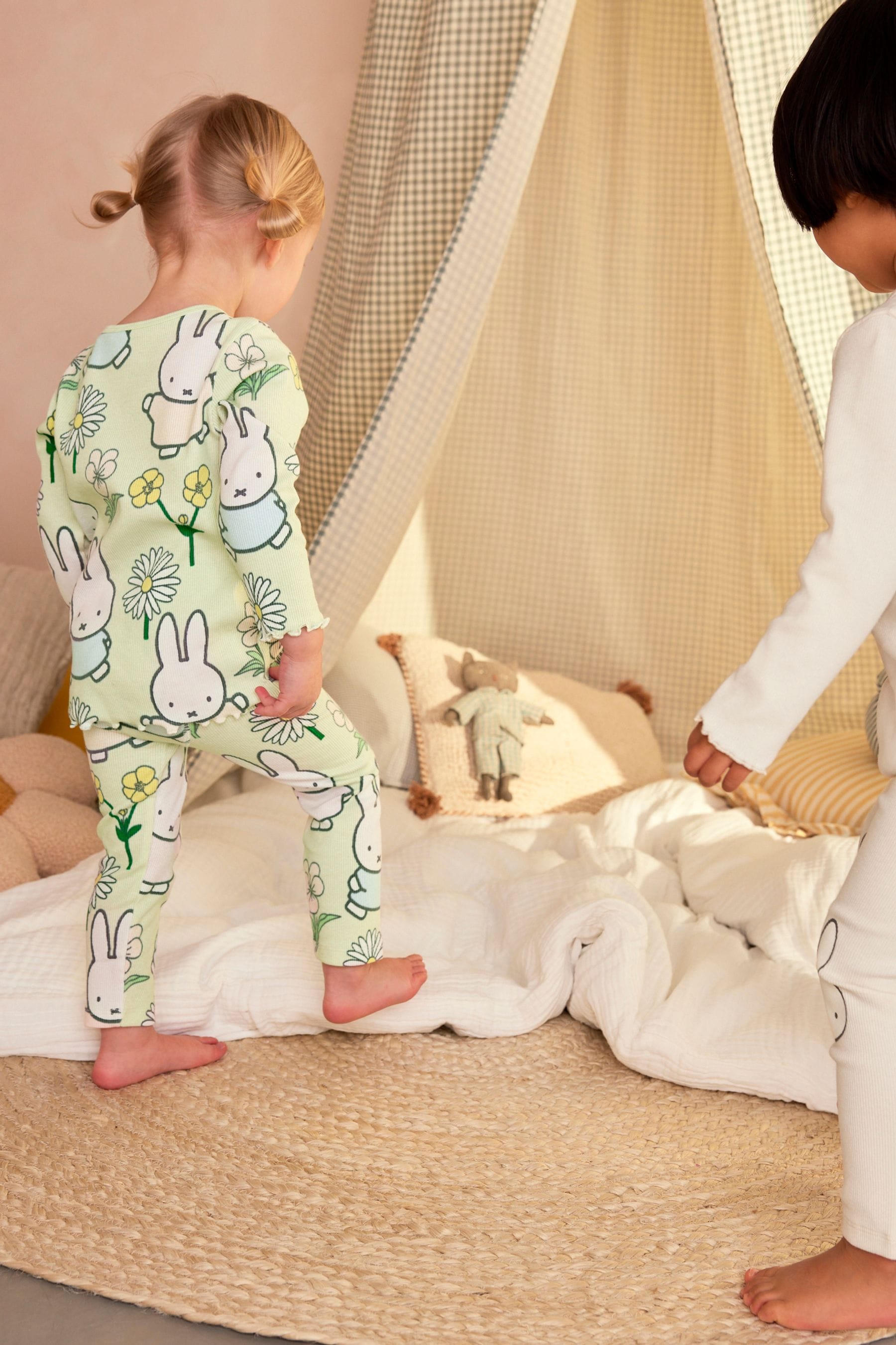 Green/Cream Miffy License Pyjamas 2 Pack (9mths-8yrs)