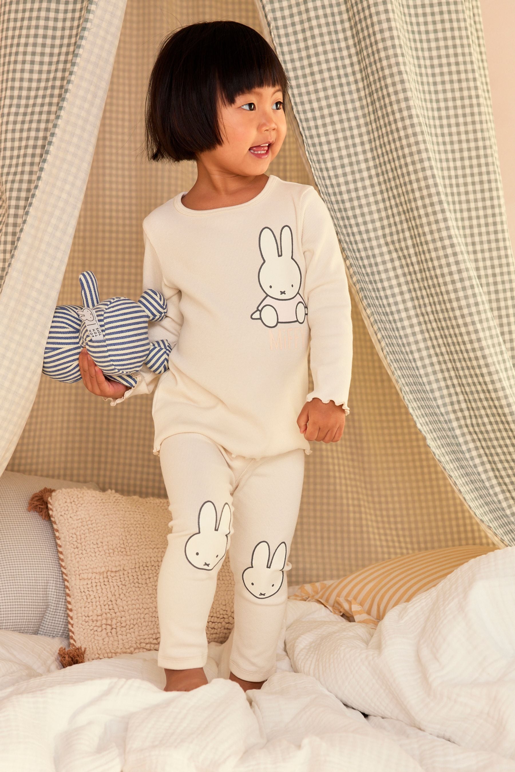 Green/Cream Miffy License Pyjamas 2 Pack (9mths-8yrs)