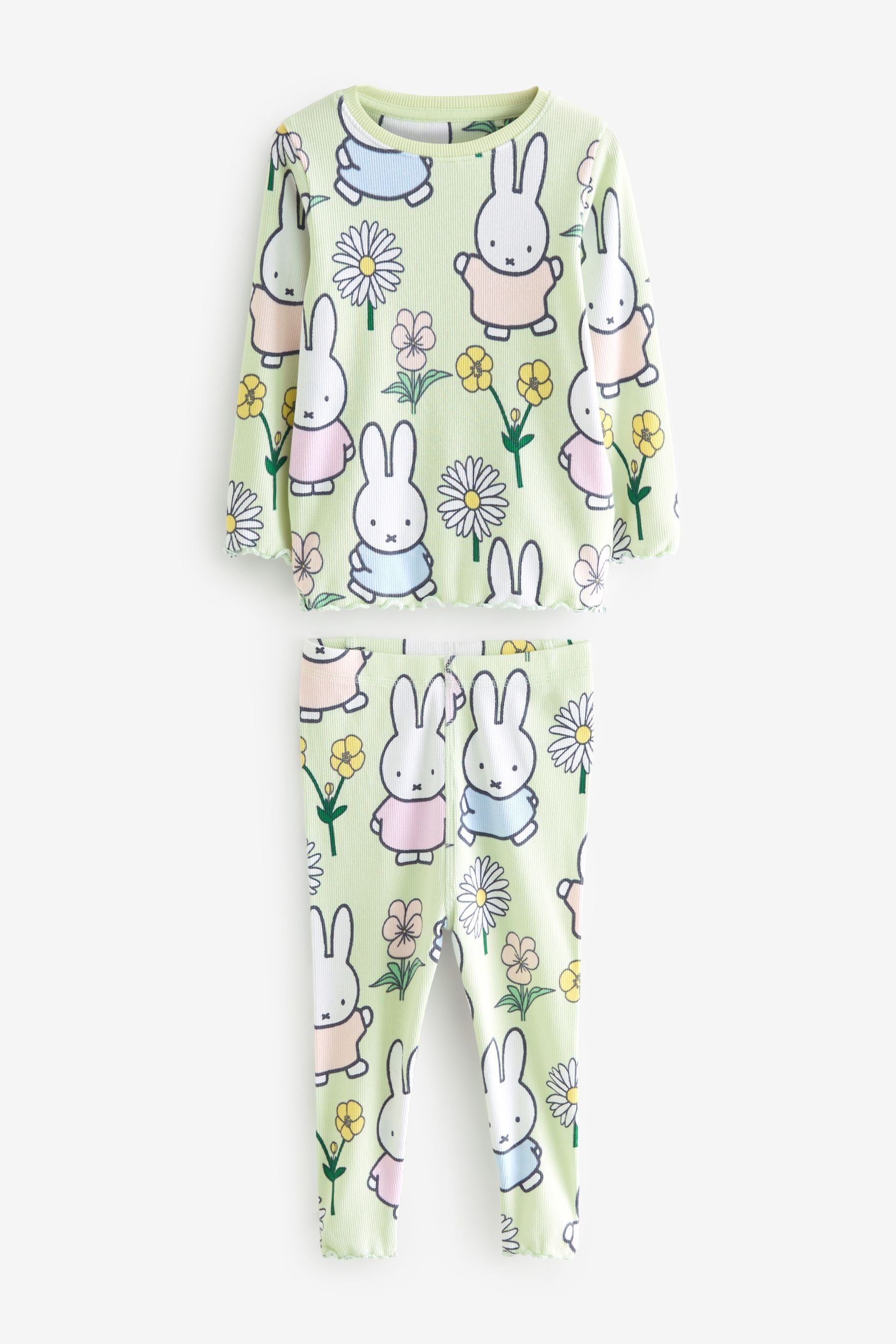 Green/Cream Miffy License Pyjamas 2 Pack (9mths-8yrs)